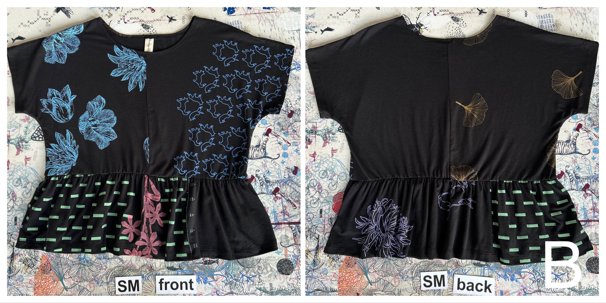 Patchwork Cloud Nine Top