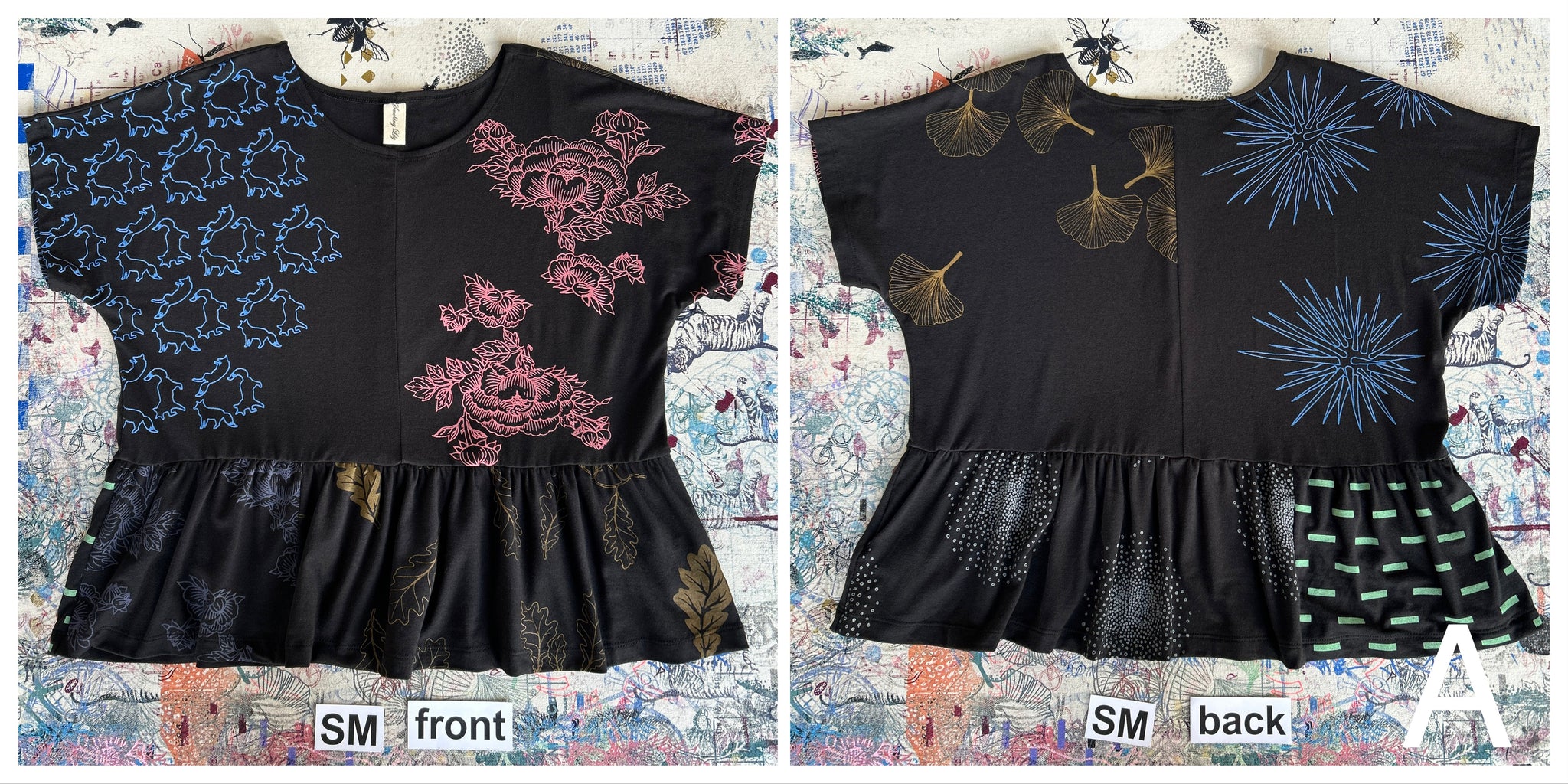 Patchwork Cloud Nine Top