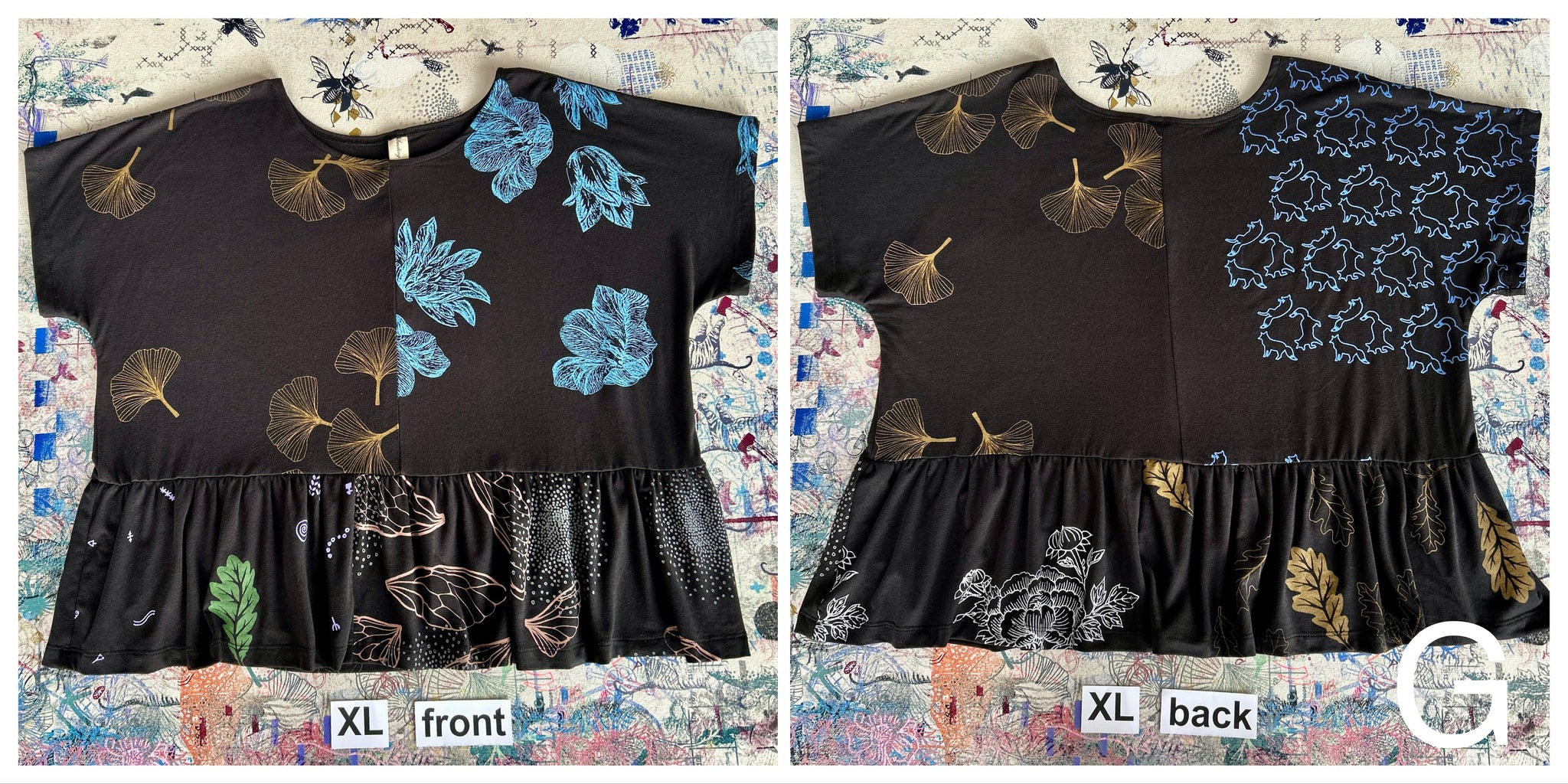 Patchwork Cloud Nine Top