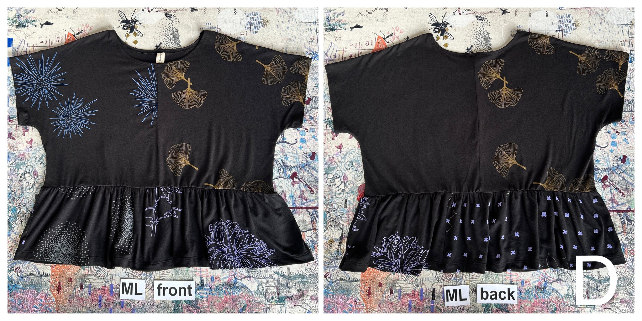 Patchwork Cloud Nine Top