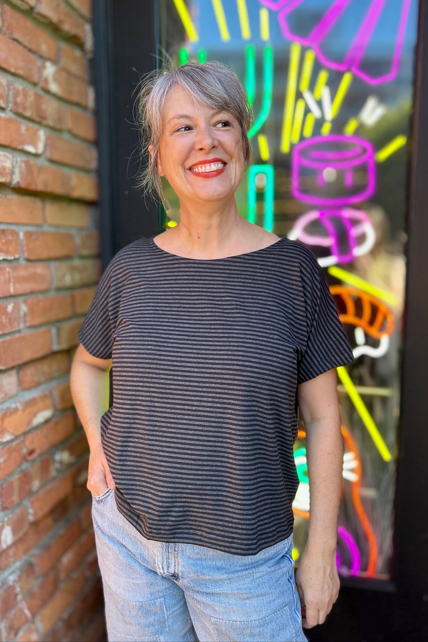 Boatneck Tee