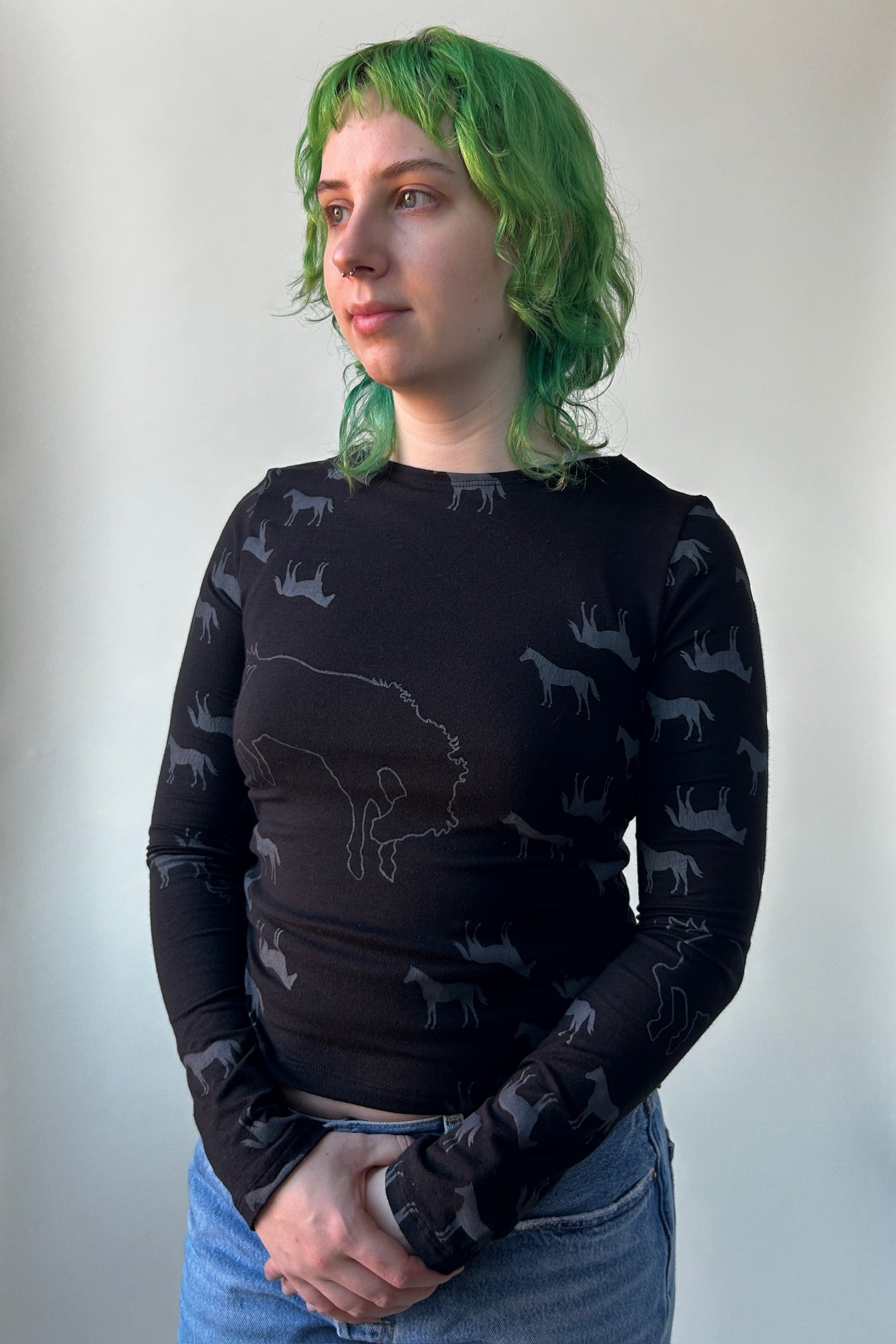 Cropped Nanette - Horses