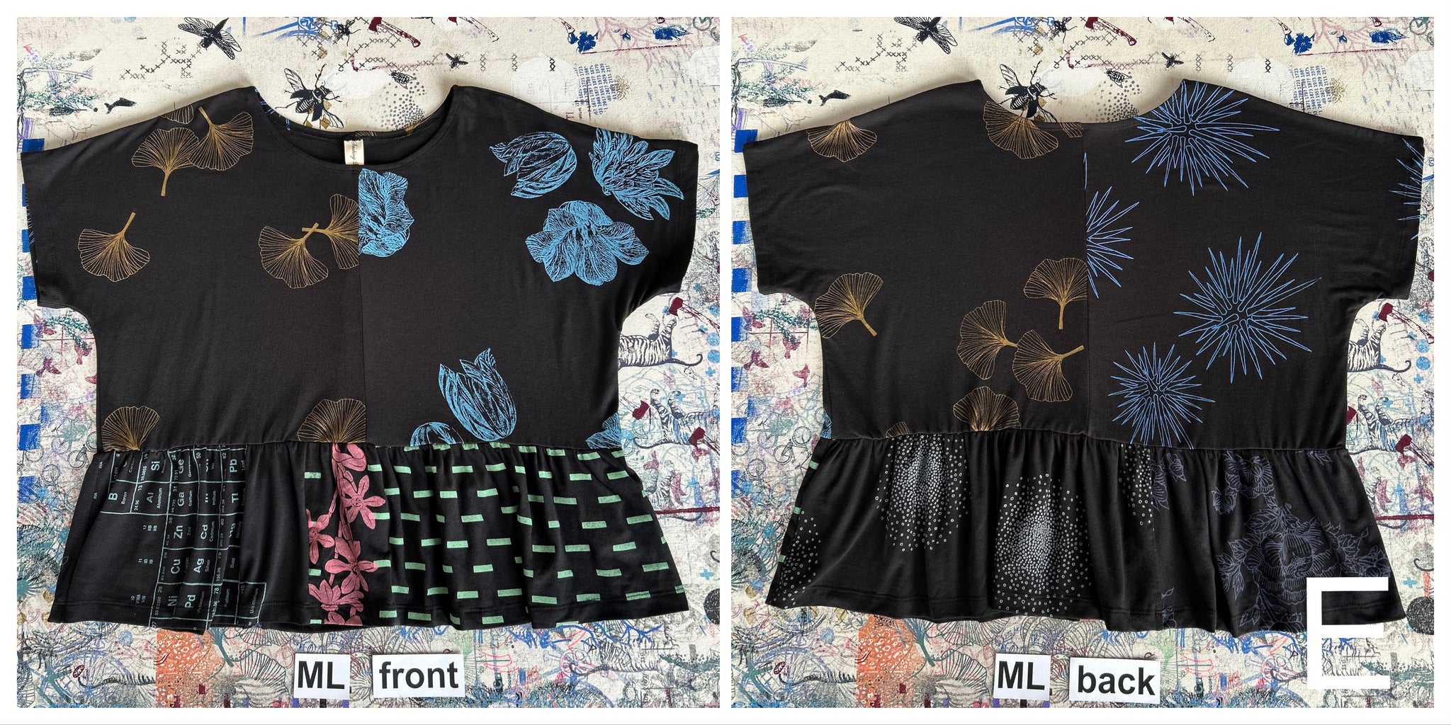 Patchwork Cloud Nine Top