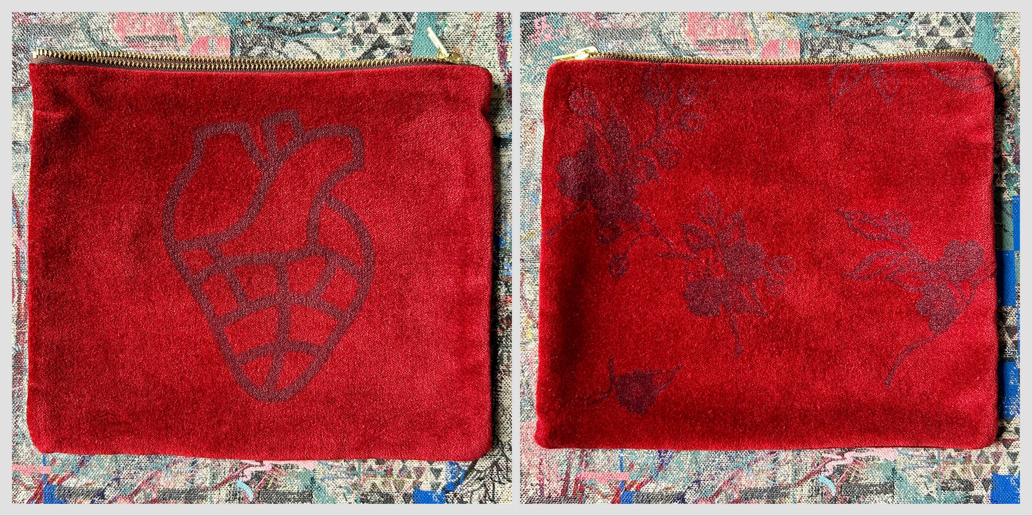 Final Sale Velvet Wallet