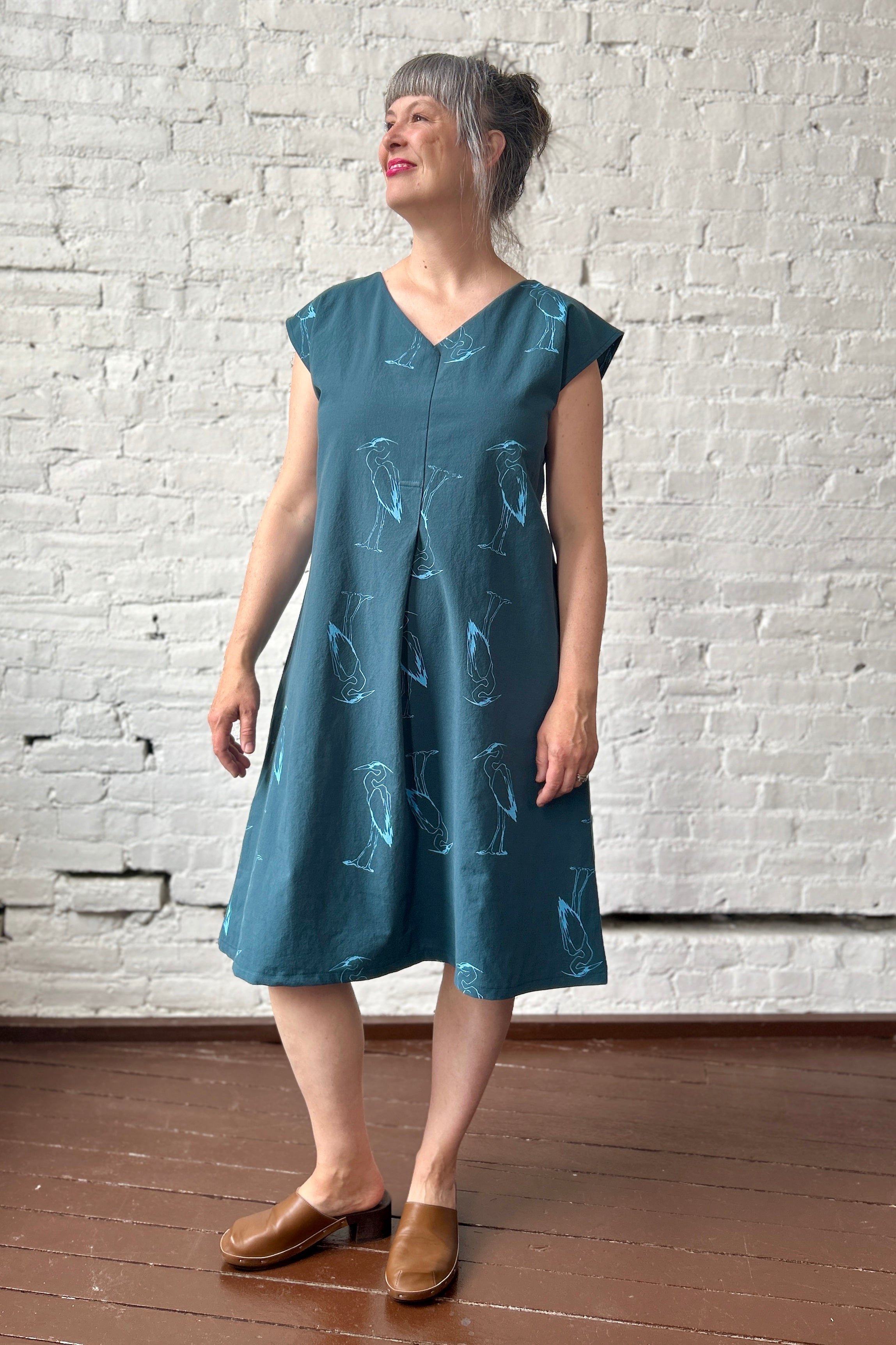 Shelter Dress - Herons