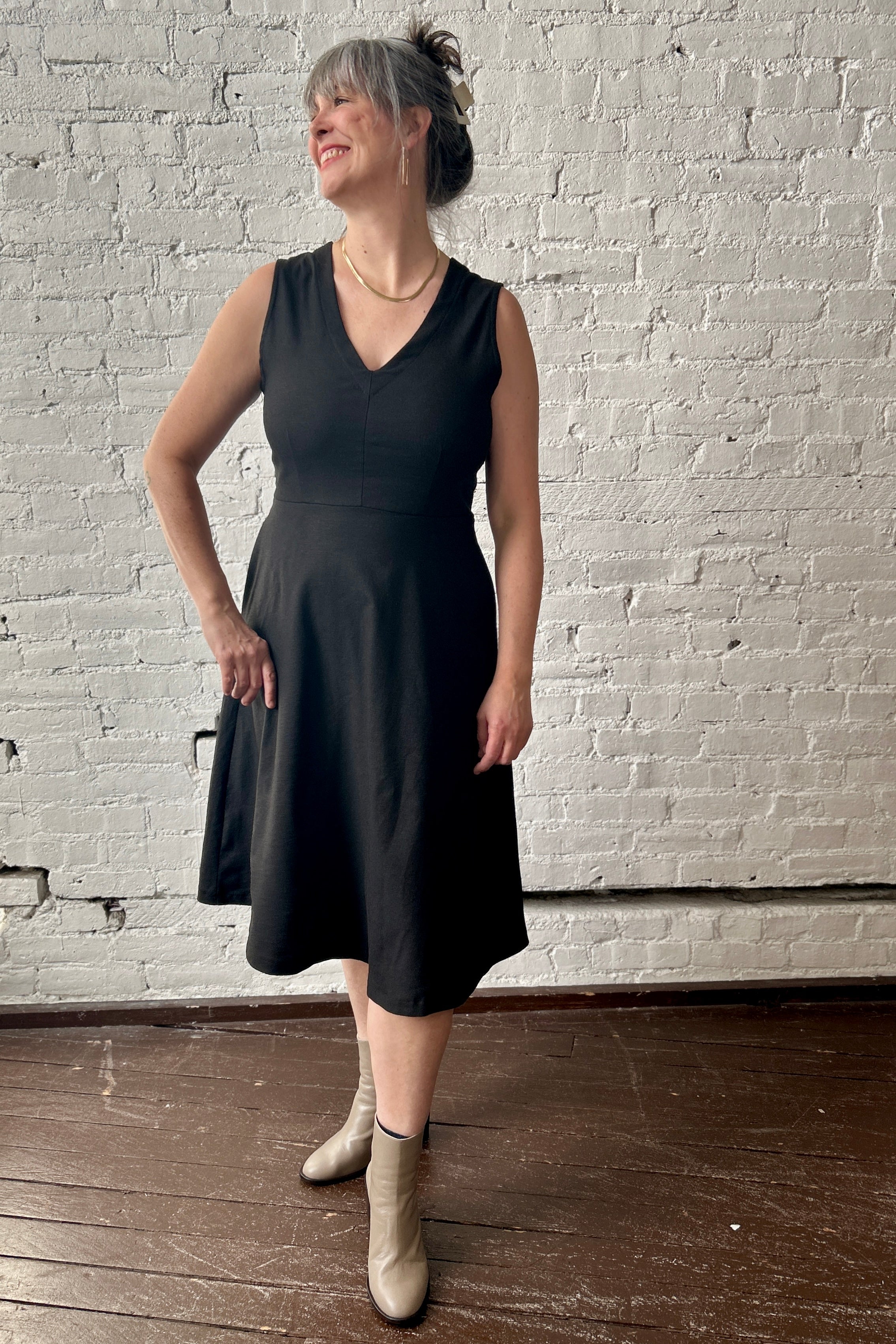 FINAL SALE Bodega Dress - Black