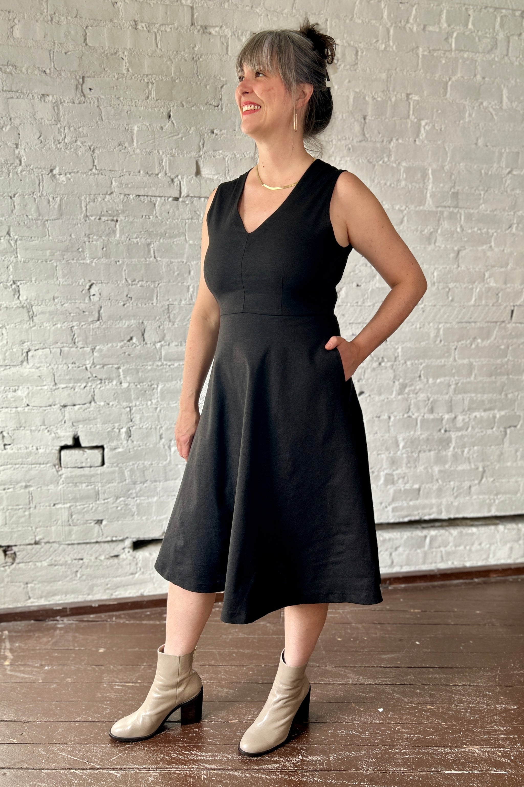 FINAL SALE Bodega Dress - Black