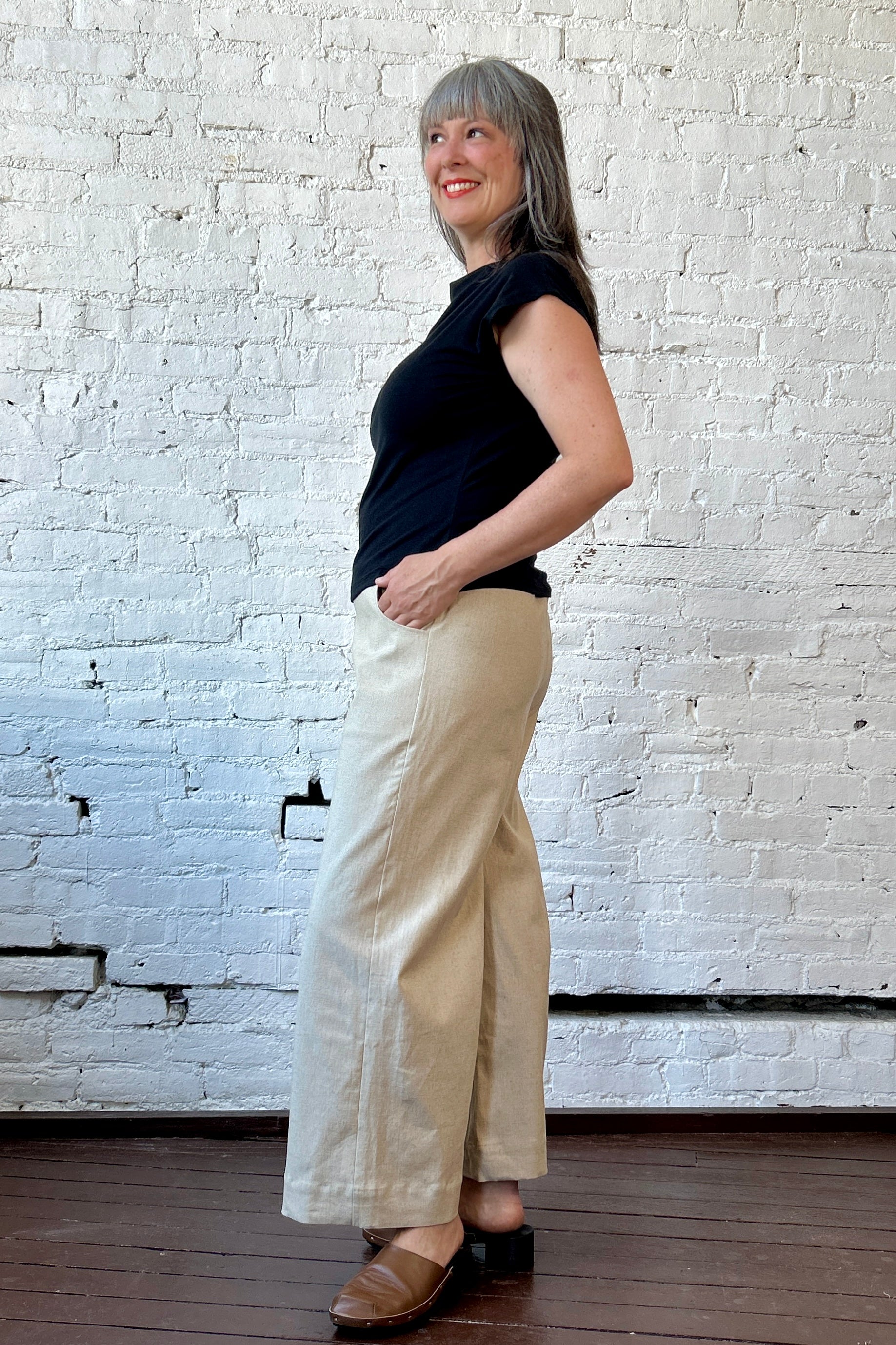 Milan Pants - Natural