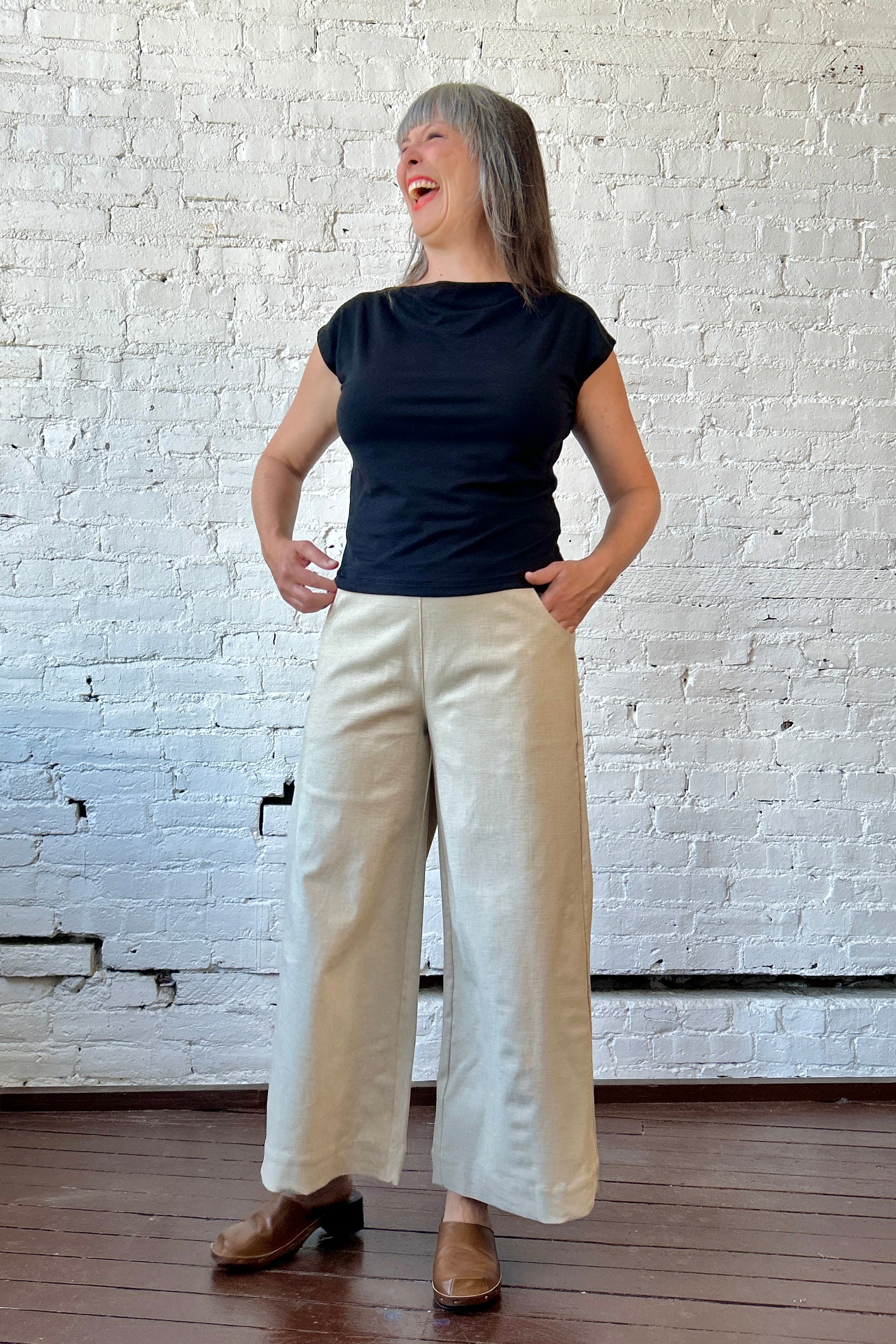 Milan Pants - Natural