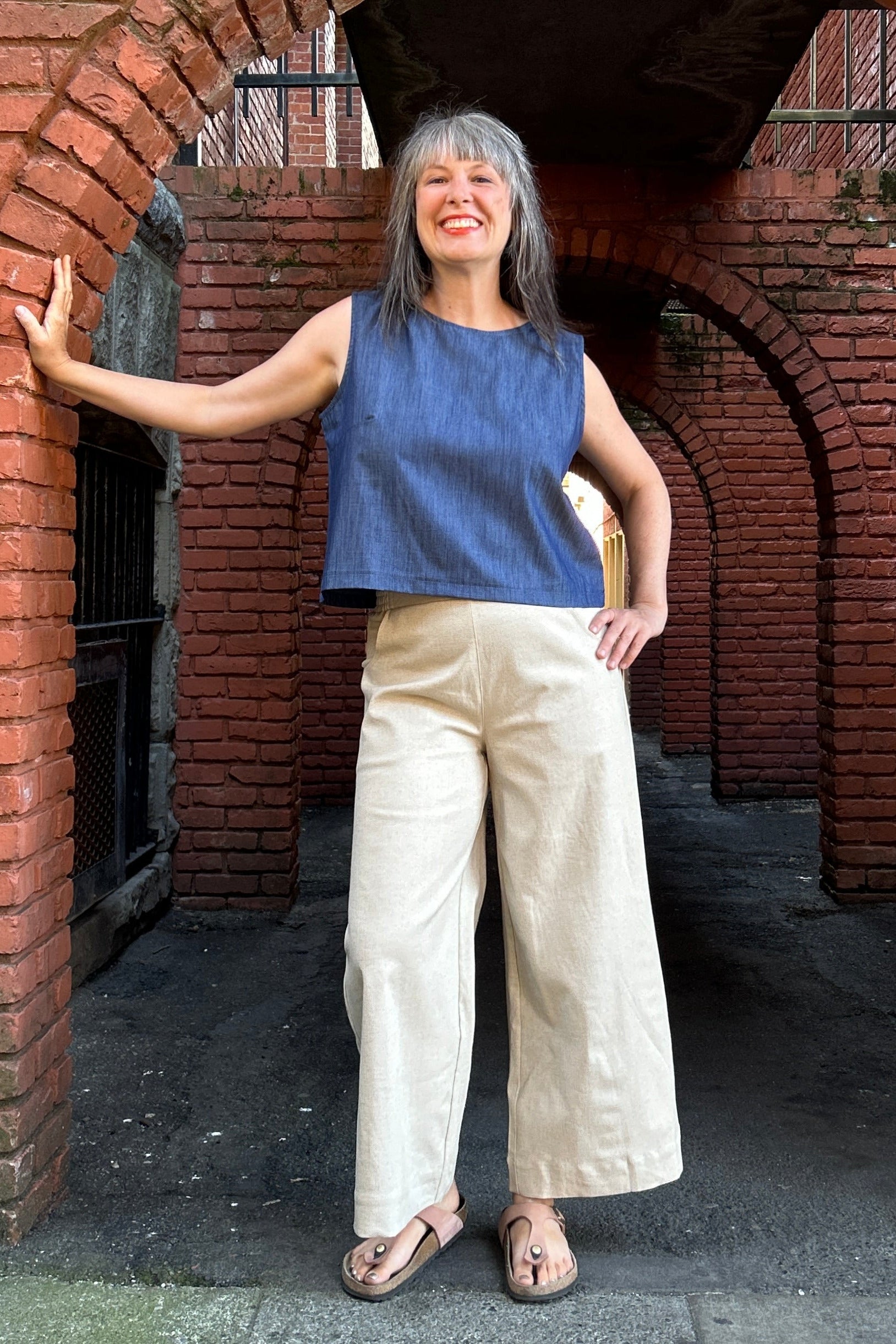 Milan Pants - Natural