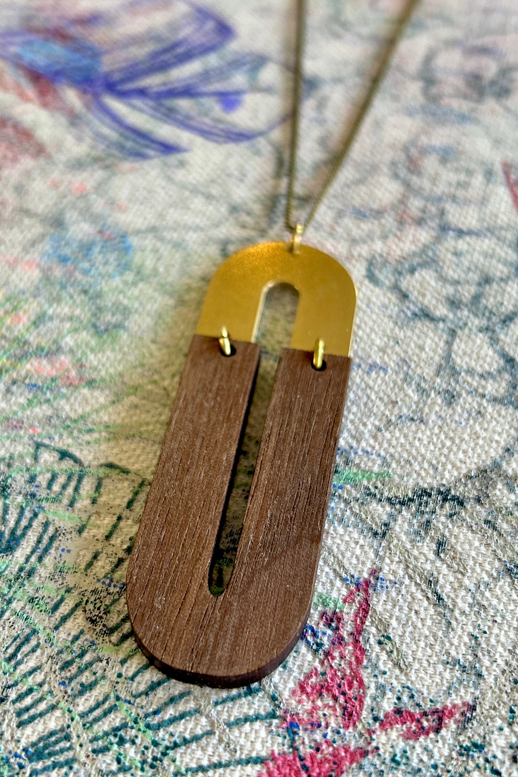 Darlings of Denmark Necklace Tuulie-Walnut