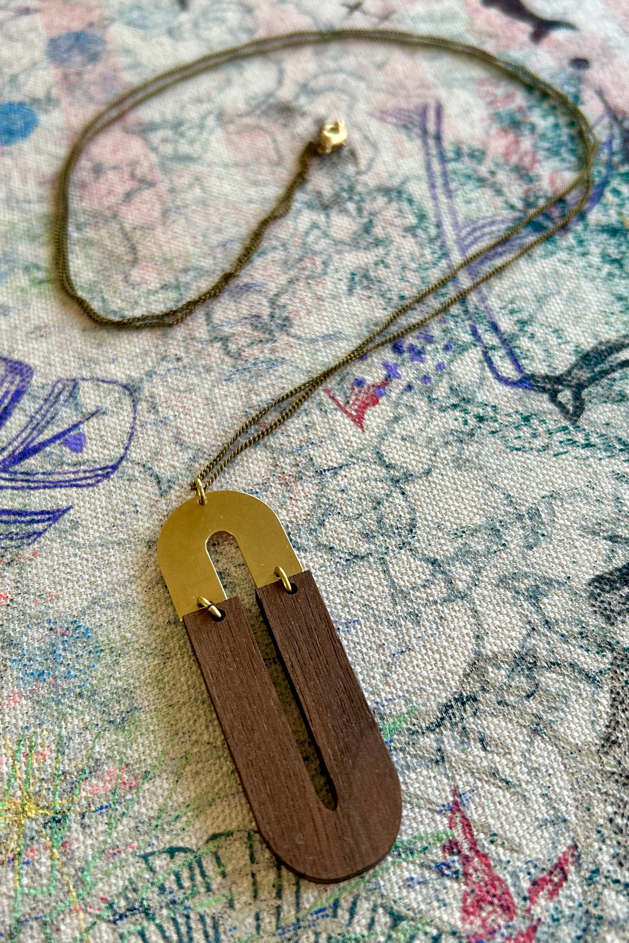 Darlings of Denmark Necklace Tuulie-Walnut