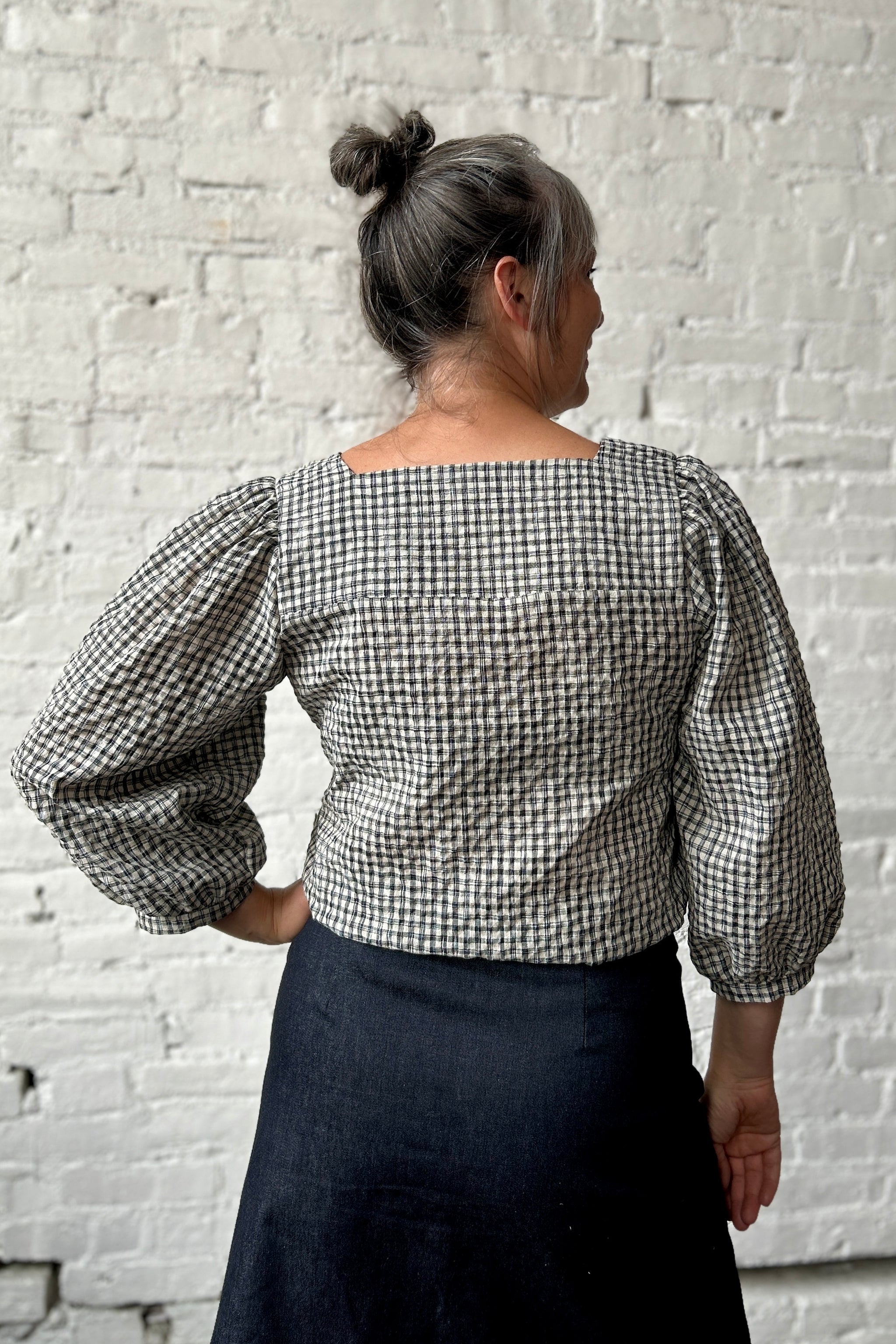 Paska Blouse - Gingham