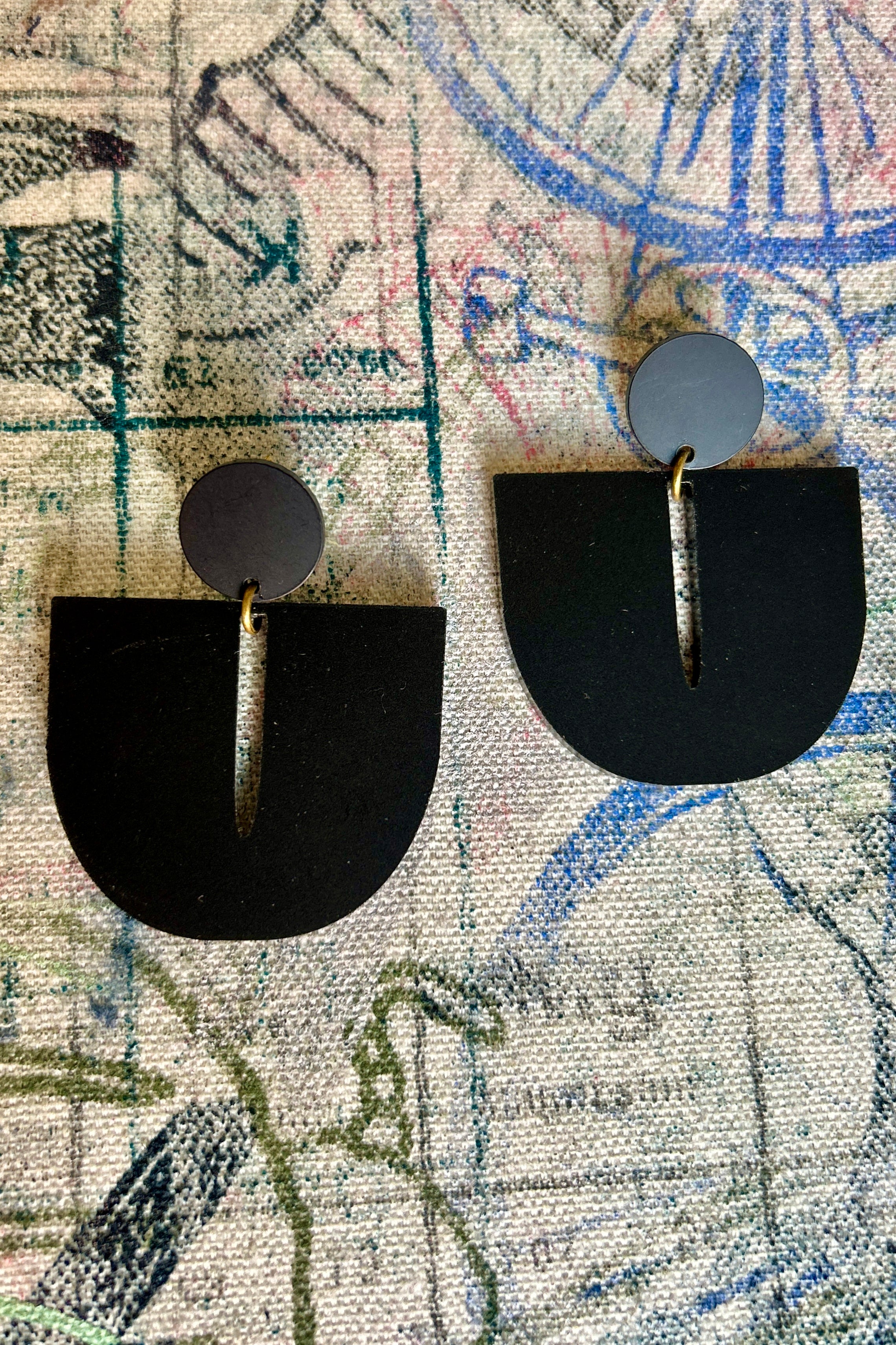Darlings of Denmark Earring Billie - Black
