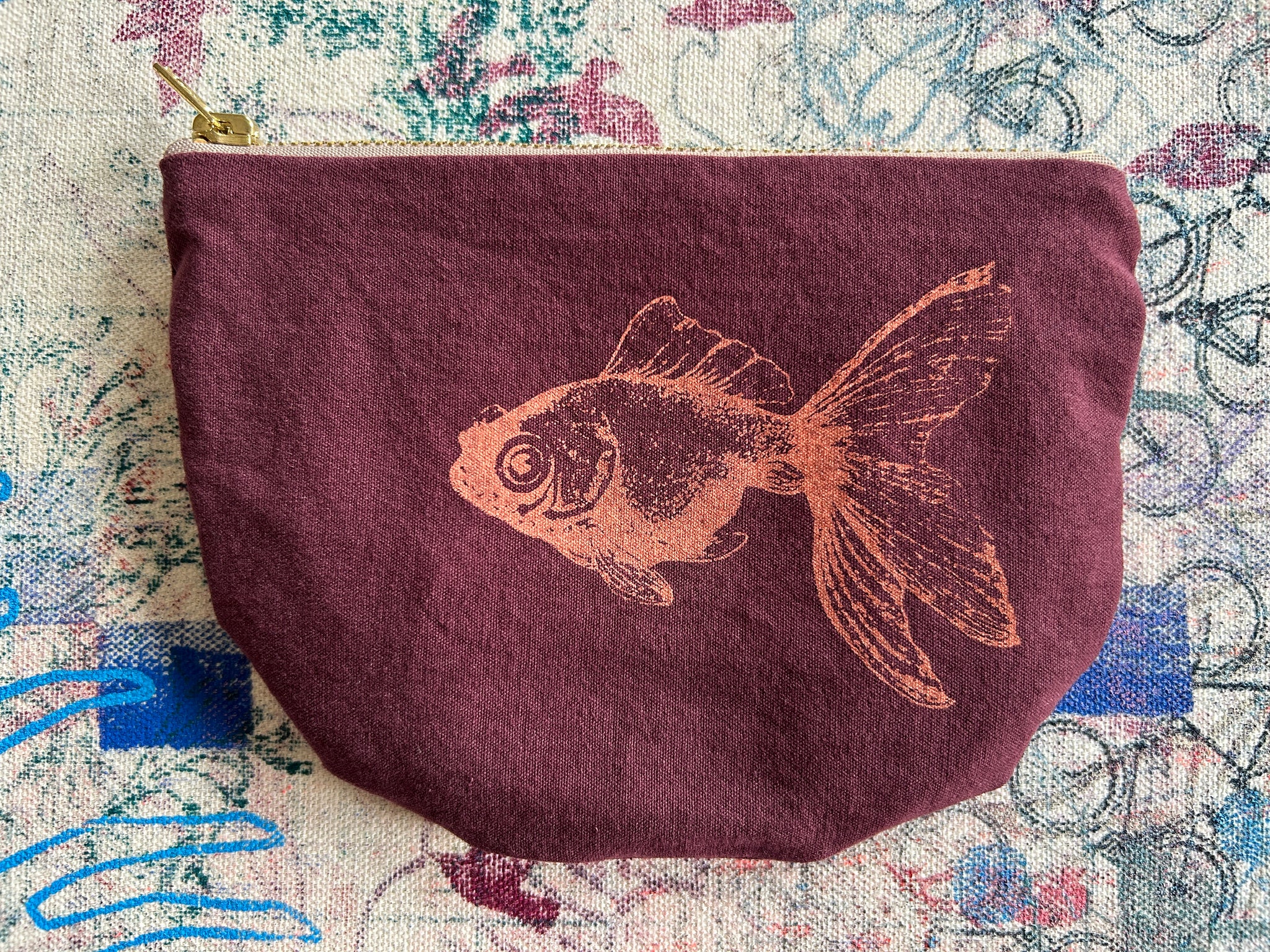 Half Moon Zipper Pouch