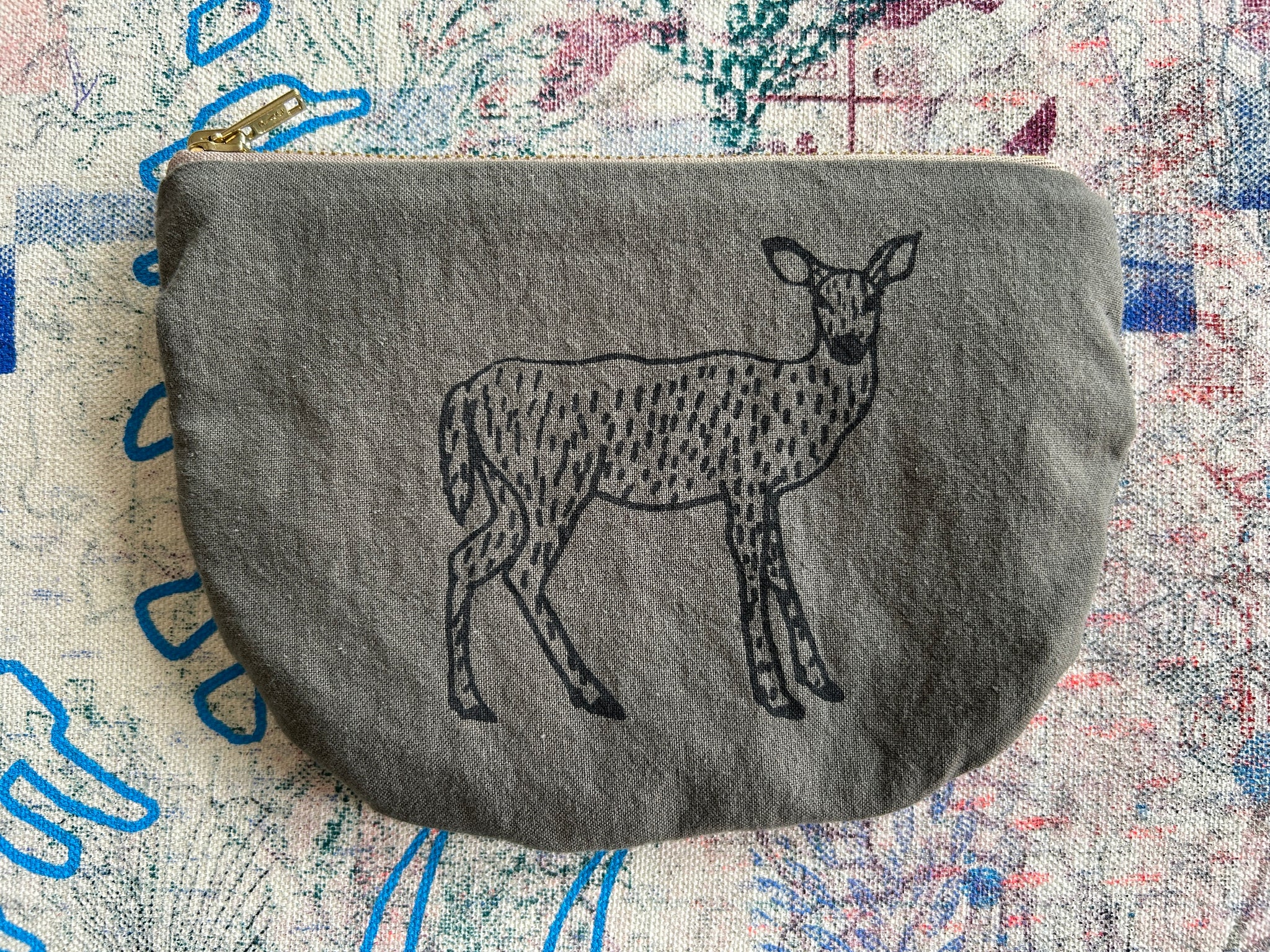 Half Moon Zipper Pouch