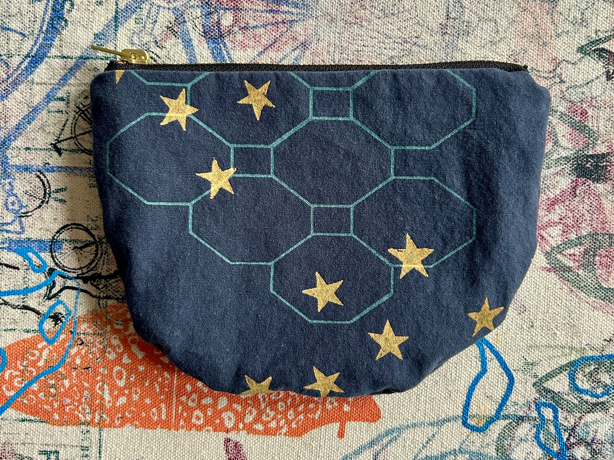 Half Moon Zipper Pouch