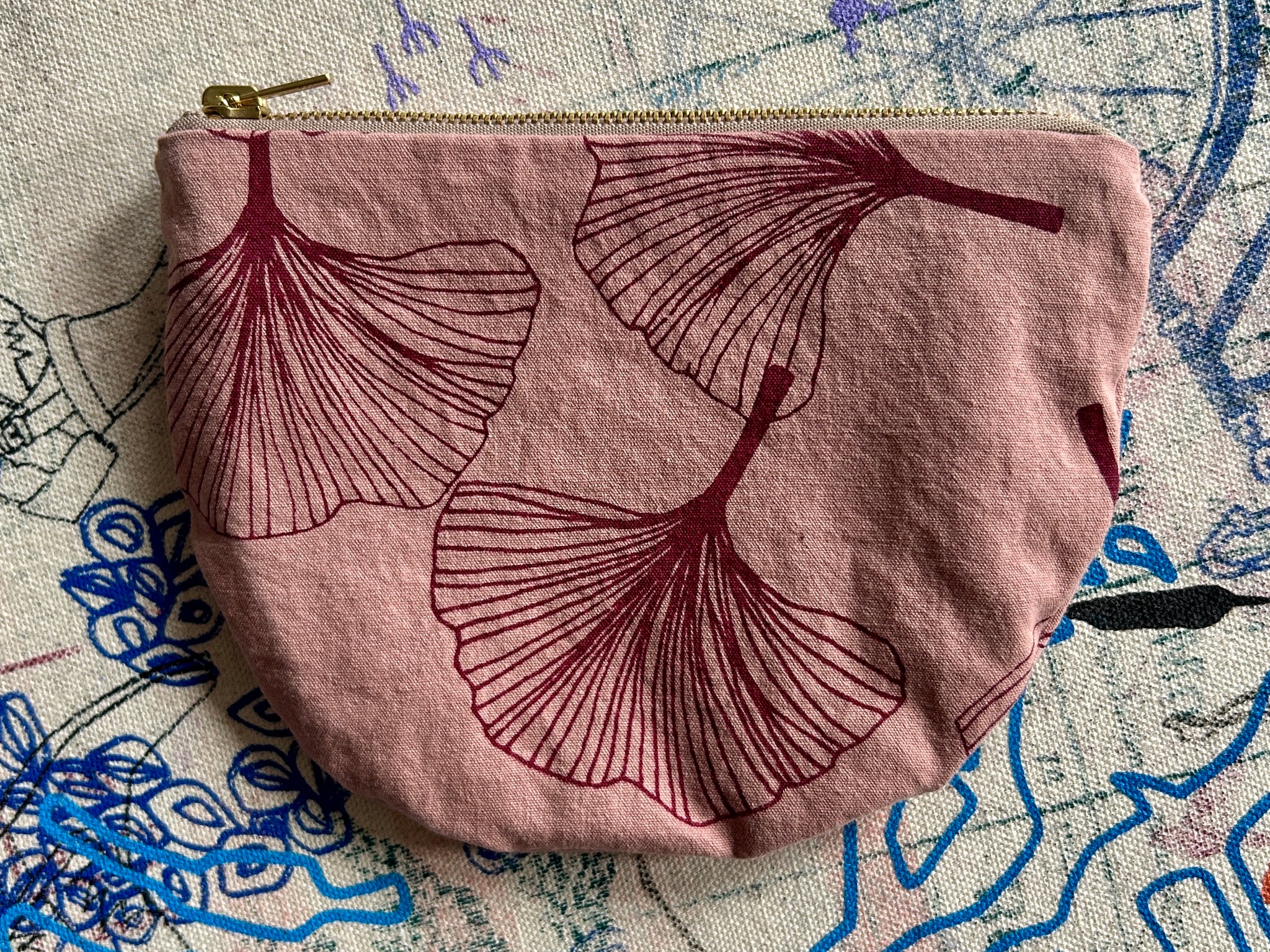 Half Moon Zipper Pouch