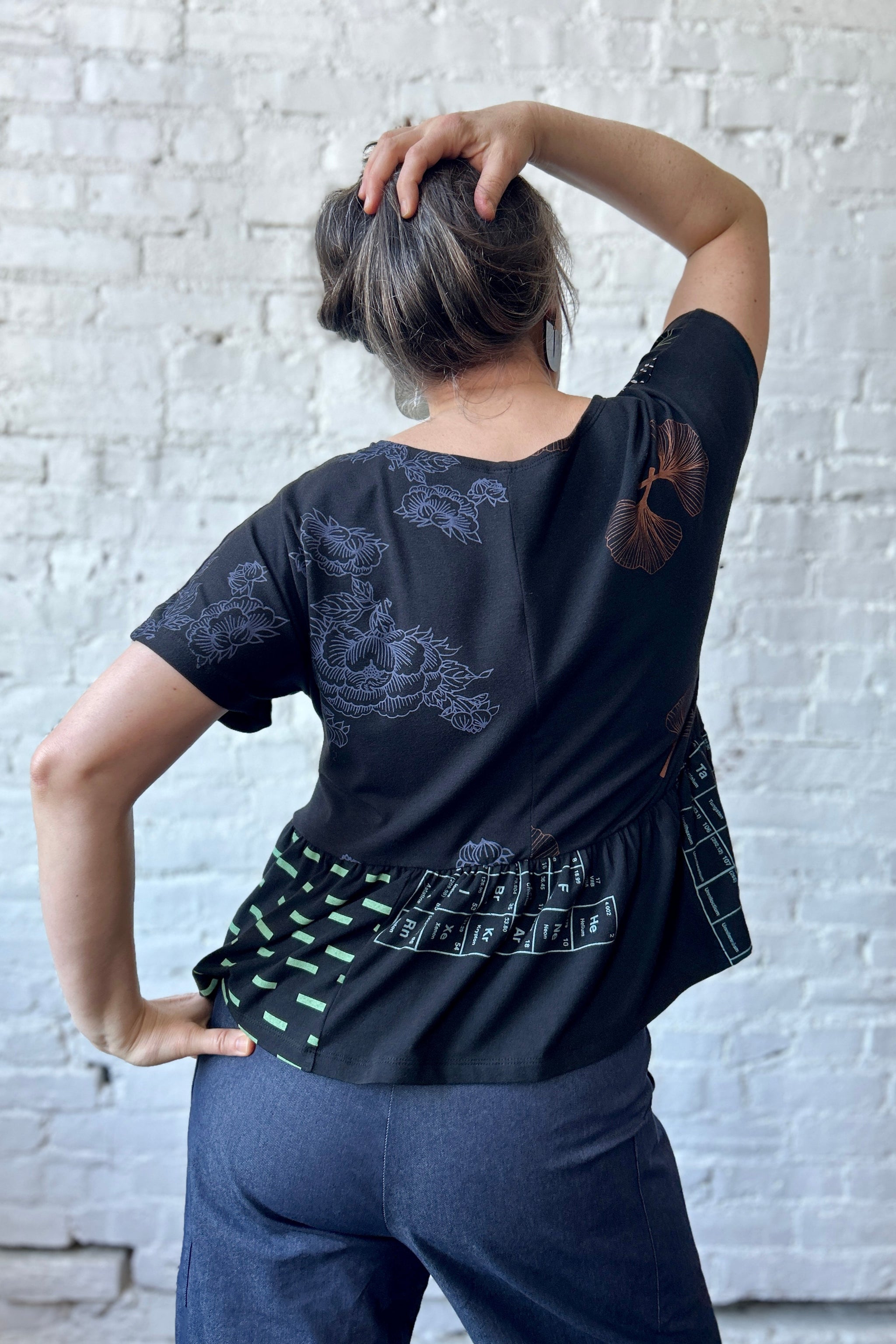 Patchwork Cloud Nine Top