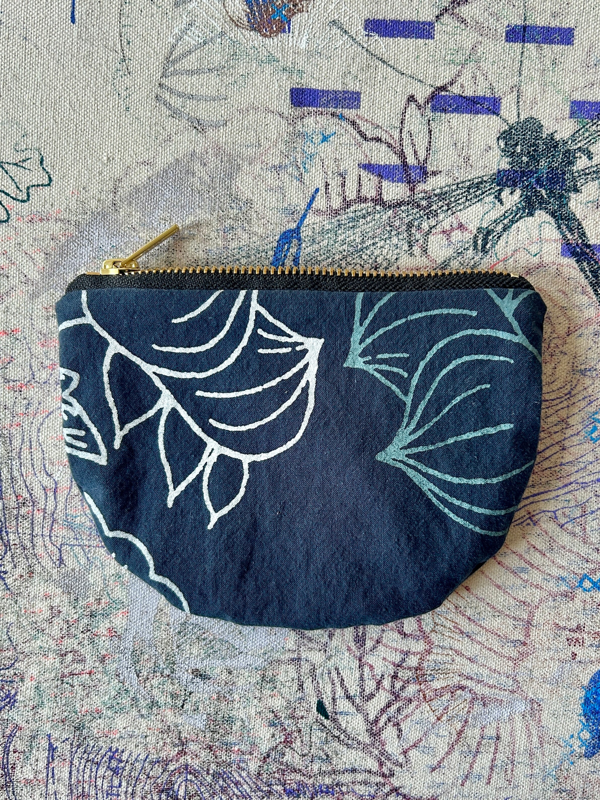 Half Moon Zipper Pouch