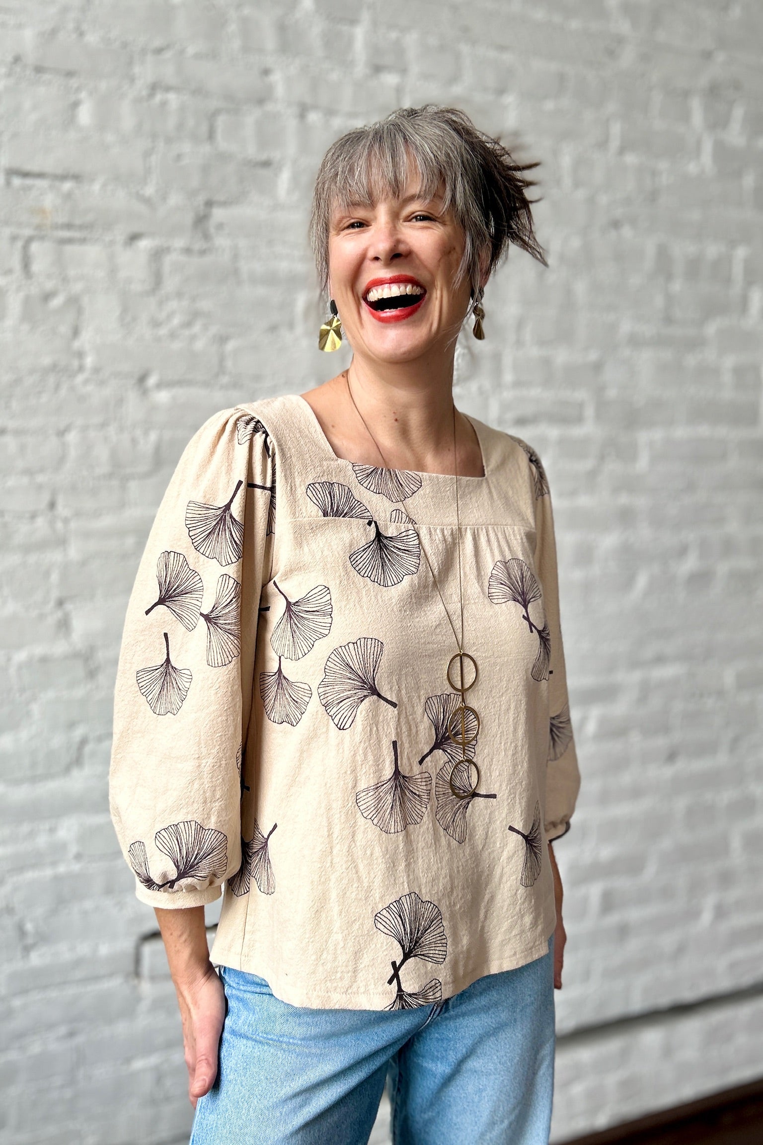 Paska Blouse - Oatmeal