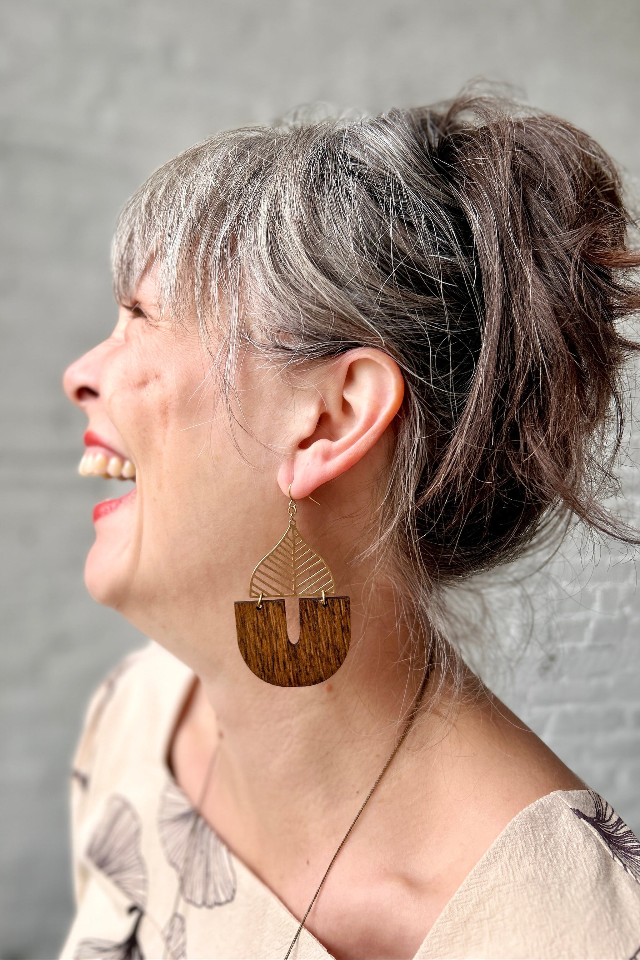 Darlings of Denmark Earring Lexie-Wood
