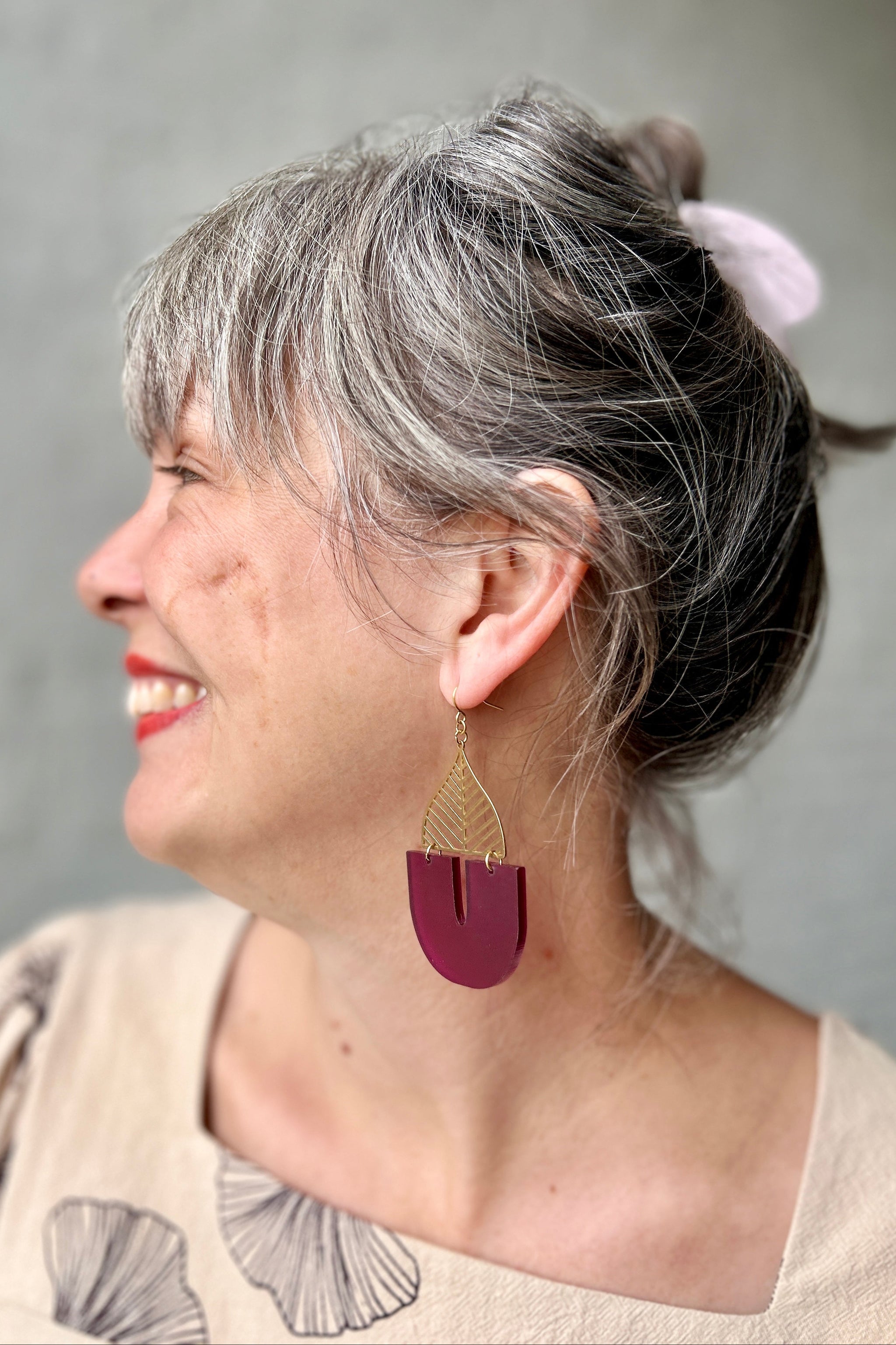 Darlings of Denmark Earring Lexie-Plum