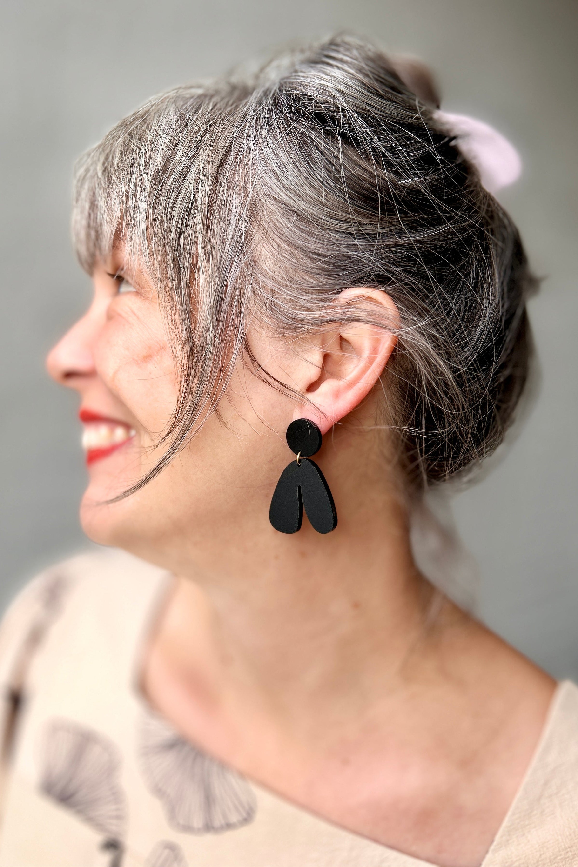 Darlings of Denmark Earrings Lotta Mini-Black