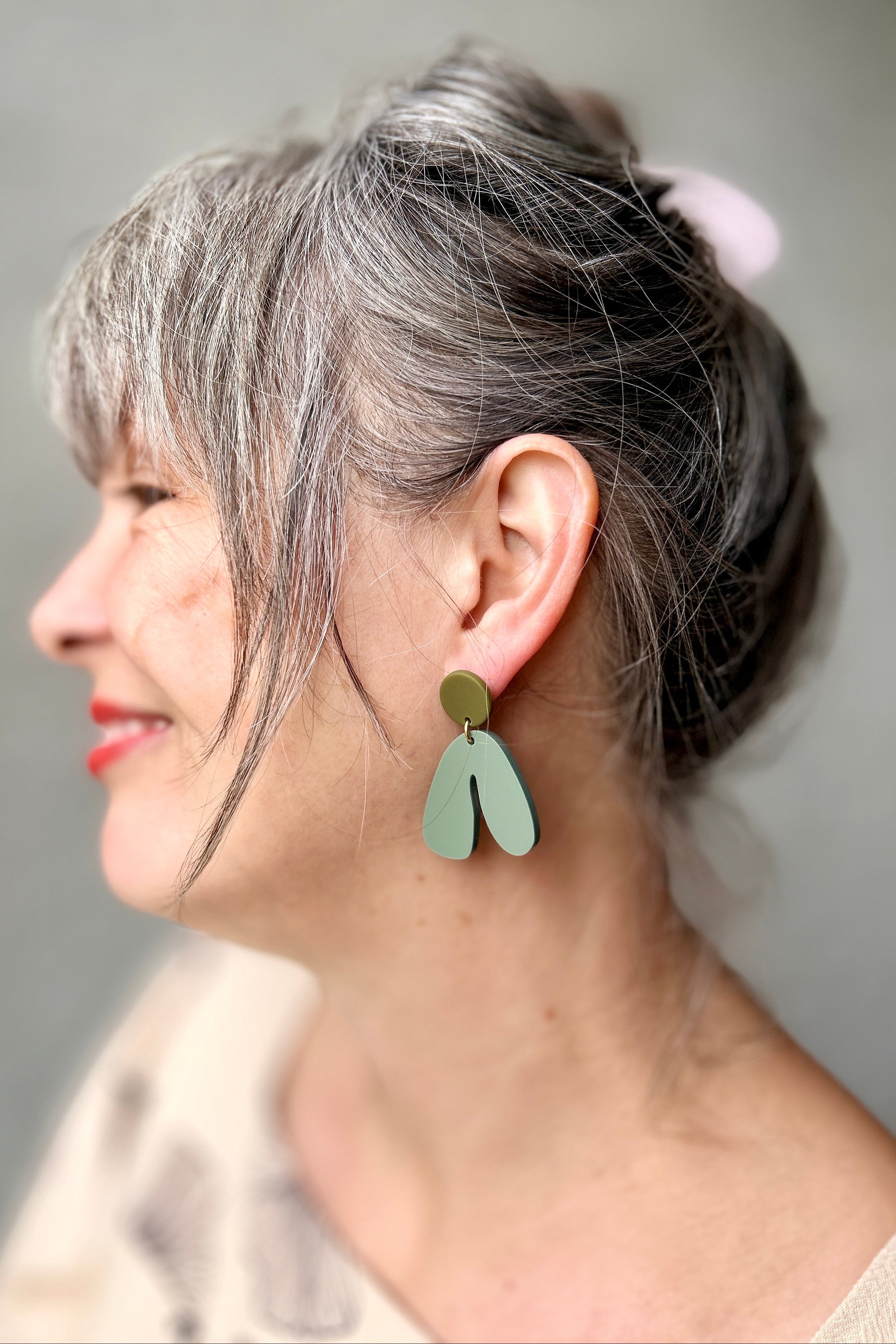 Darlings of Denmark Earrings Lotta Mini-Khaki