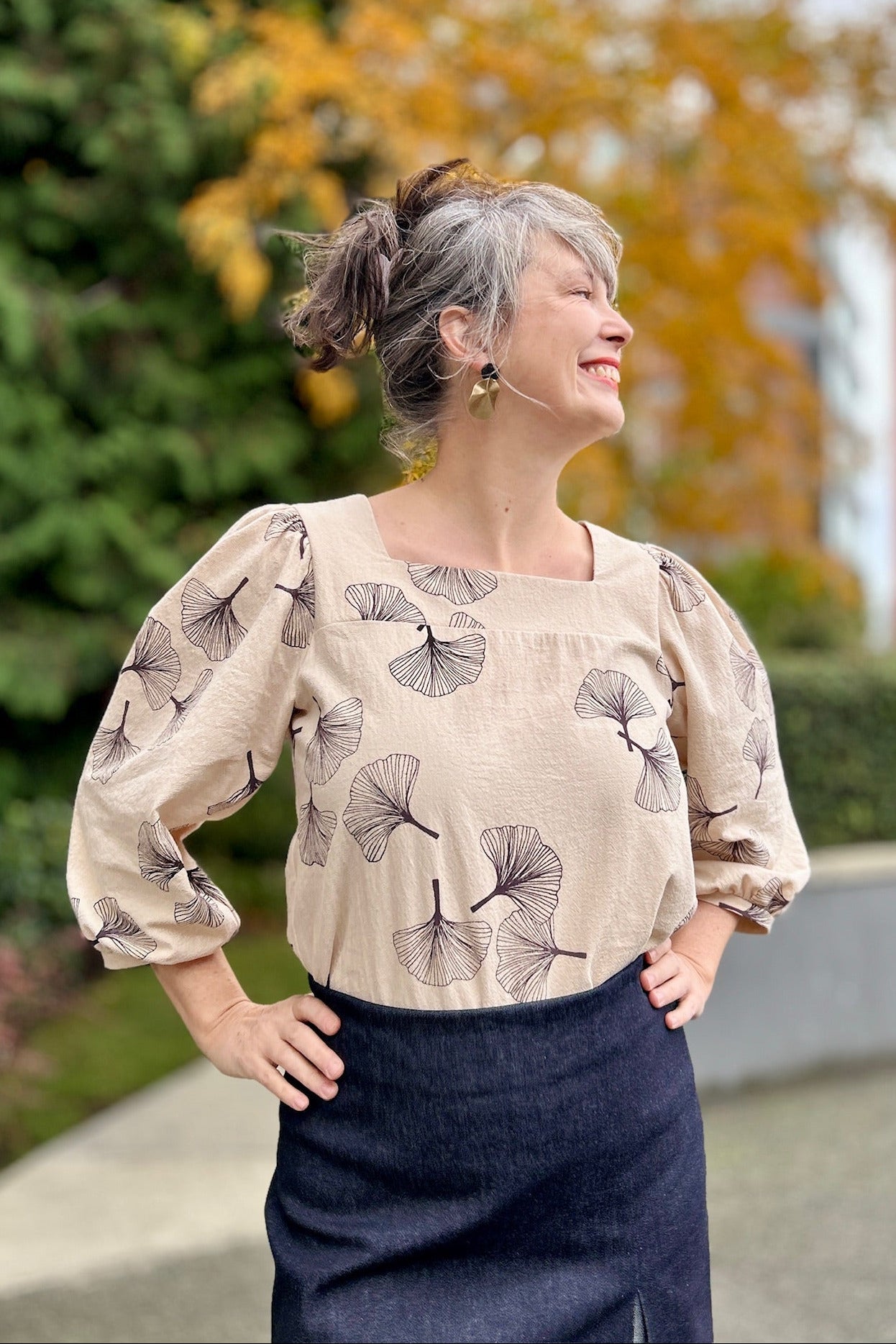 Paska Blouse - Oatmeal