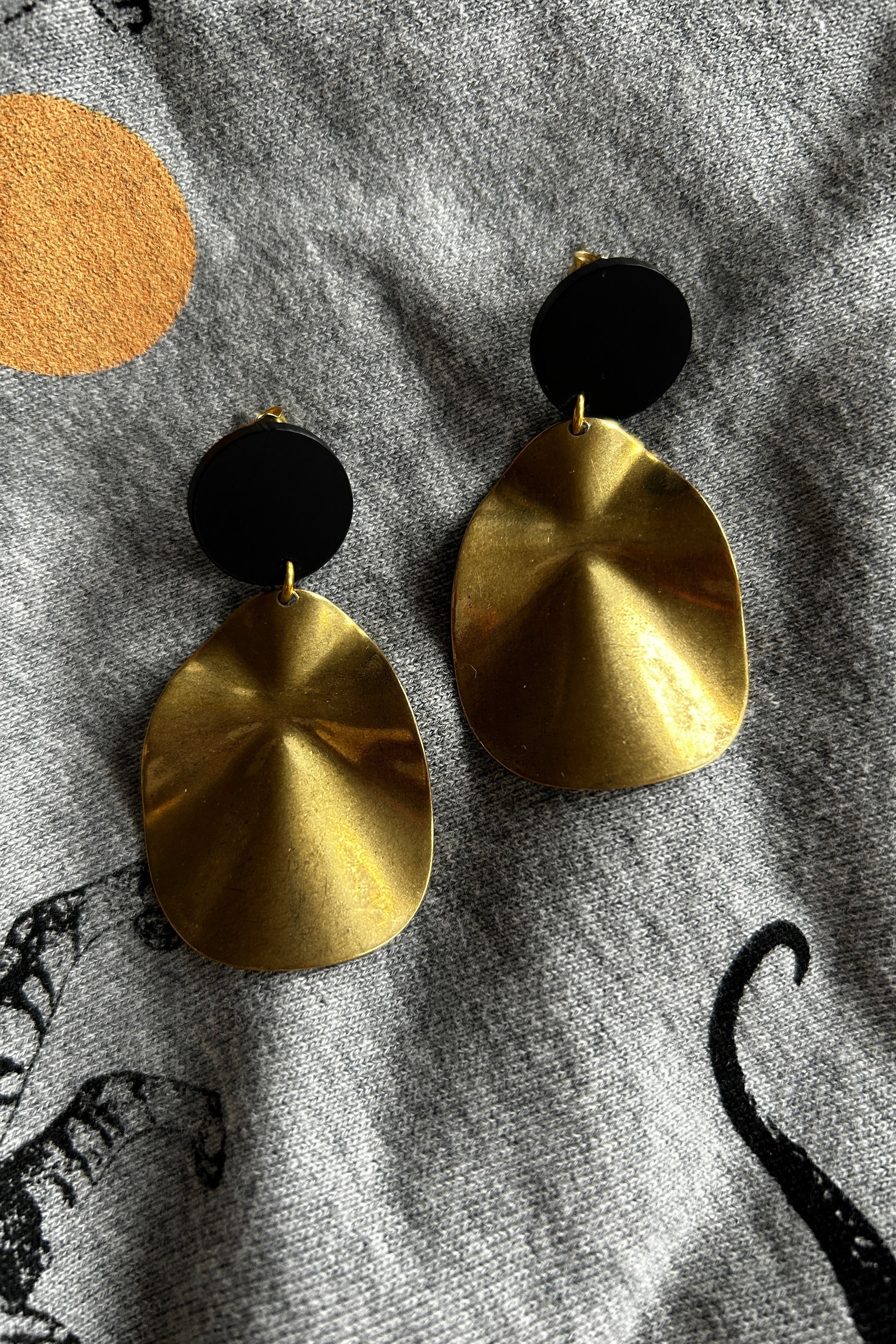 Darlings of Denmark Earrings Stina-Black