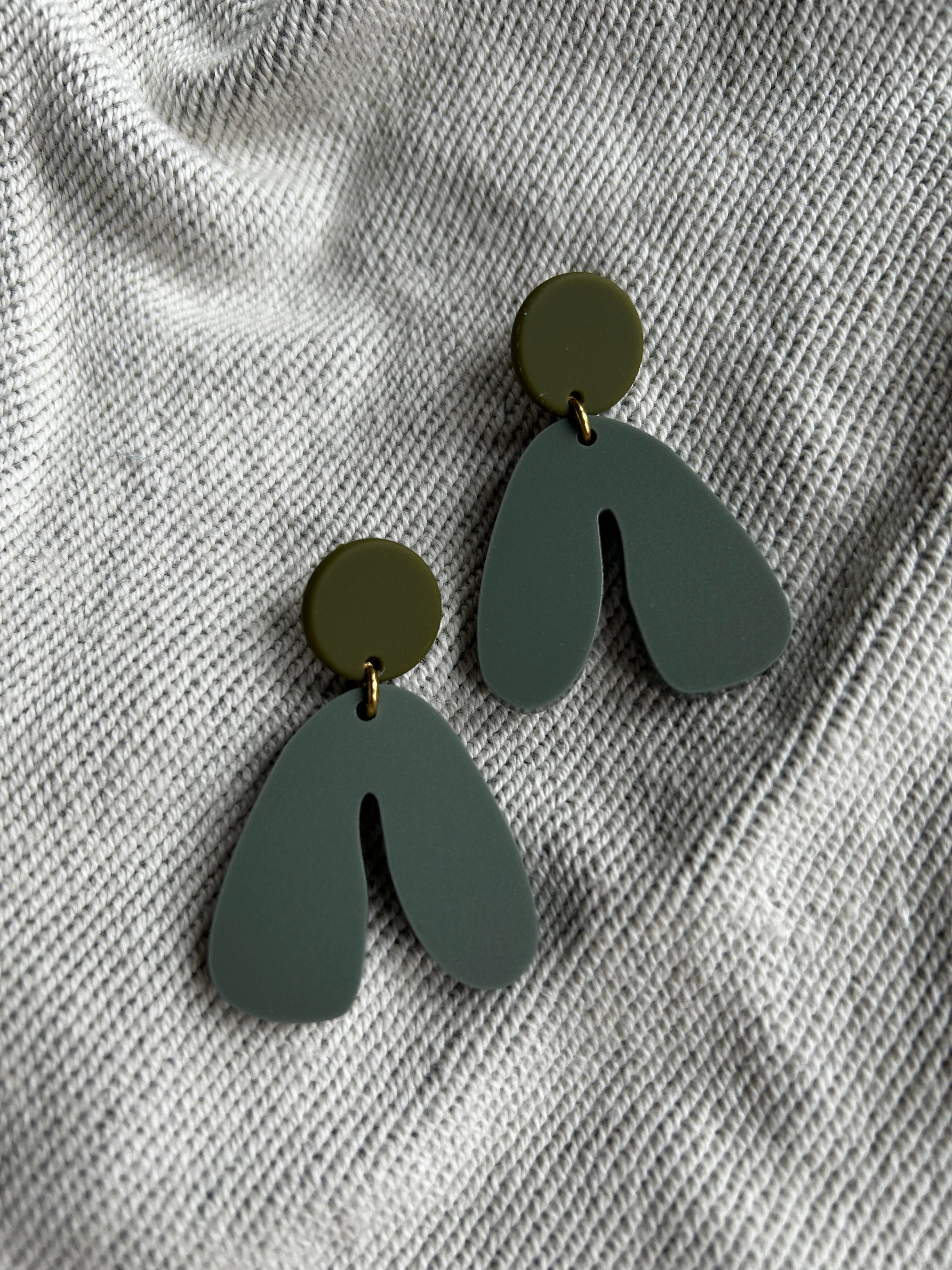 Darlings of Denmark Earrings Lotta Mini-Khaki
