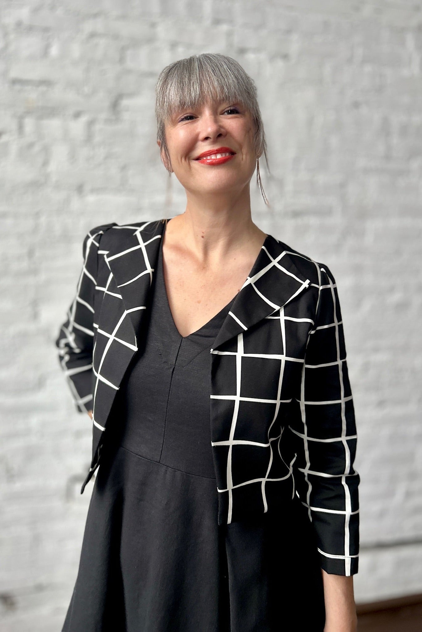 Audra Jacket - Windowpane