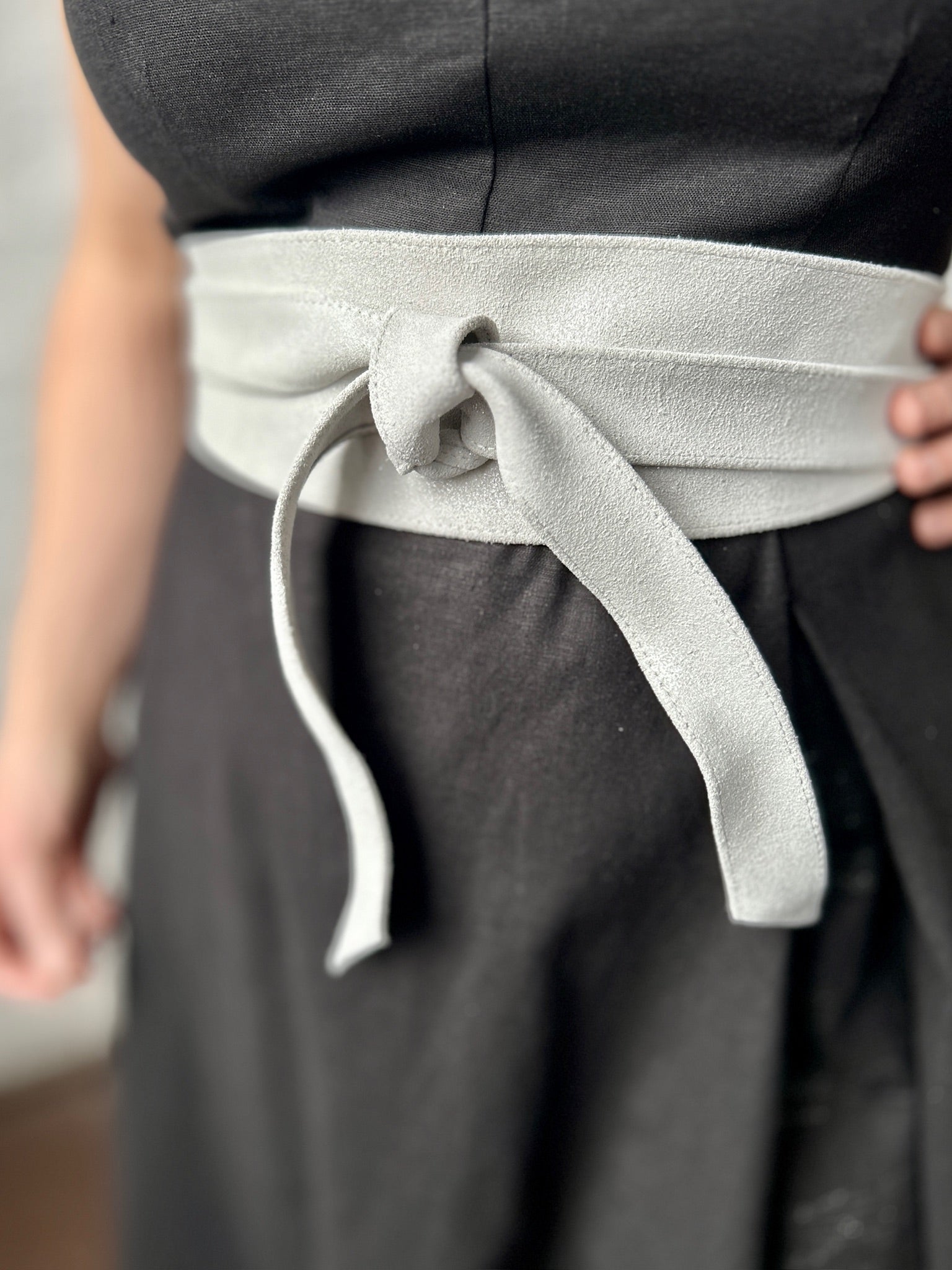 Mananas Belt - Silver Mascara OS