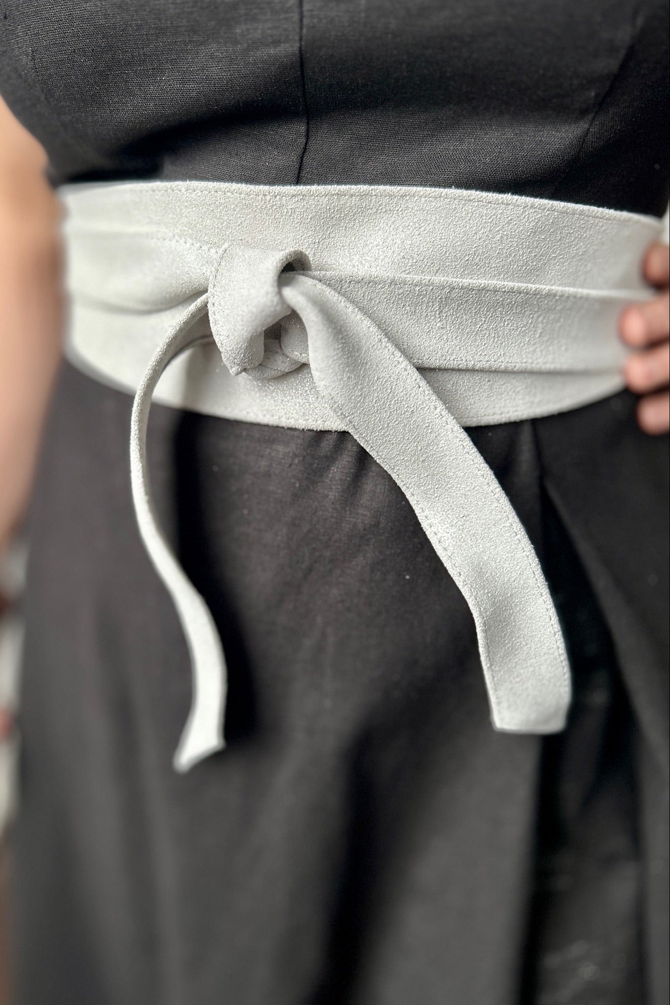 Mananas Belt - Silver Mascara OS