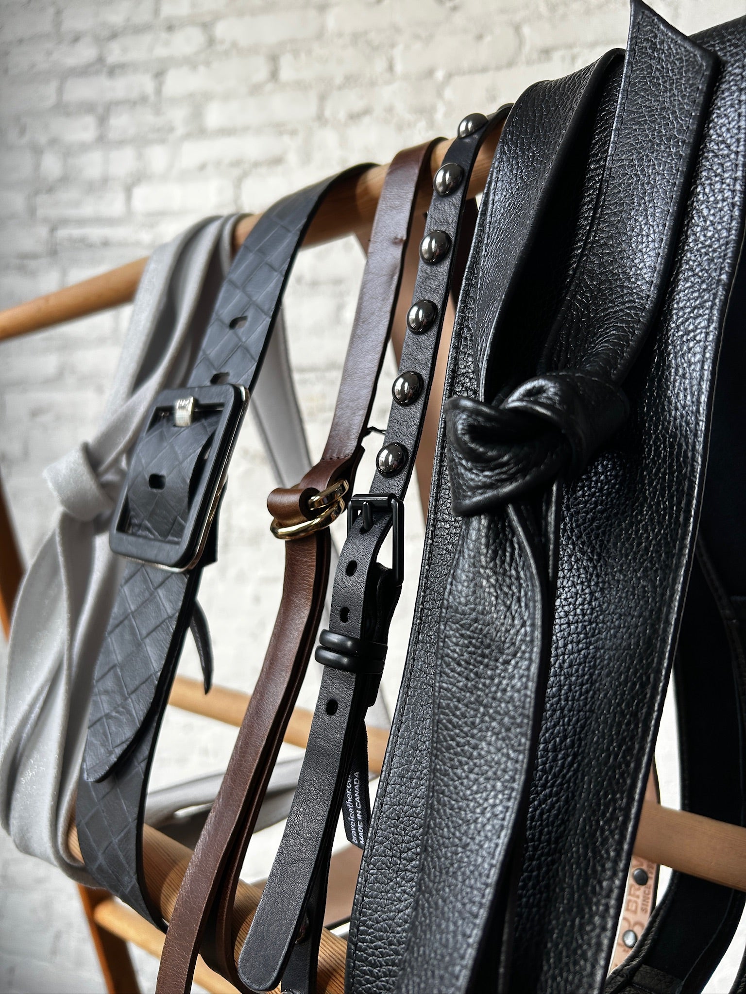 Becca Belt - Smooth Black