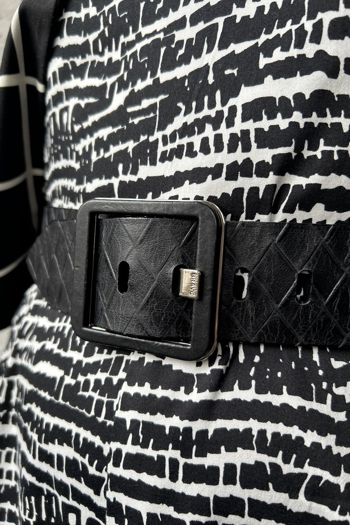 Makani Belt - Black Large Weave