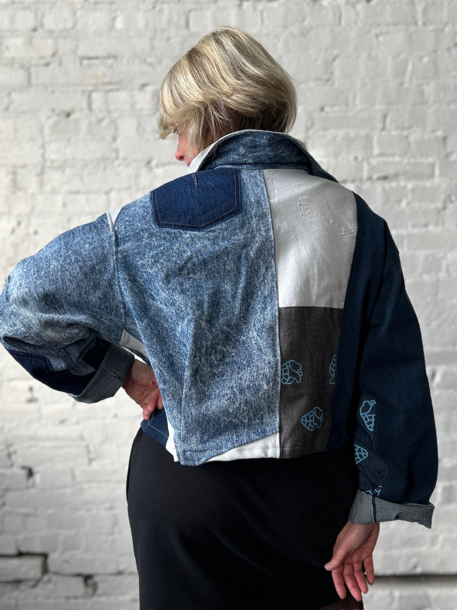 Work+Shop Denim Salvage  x Smoking Lily Jacket