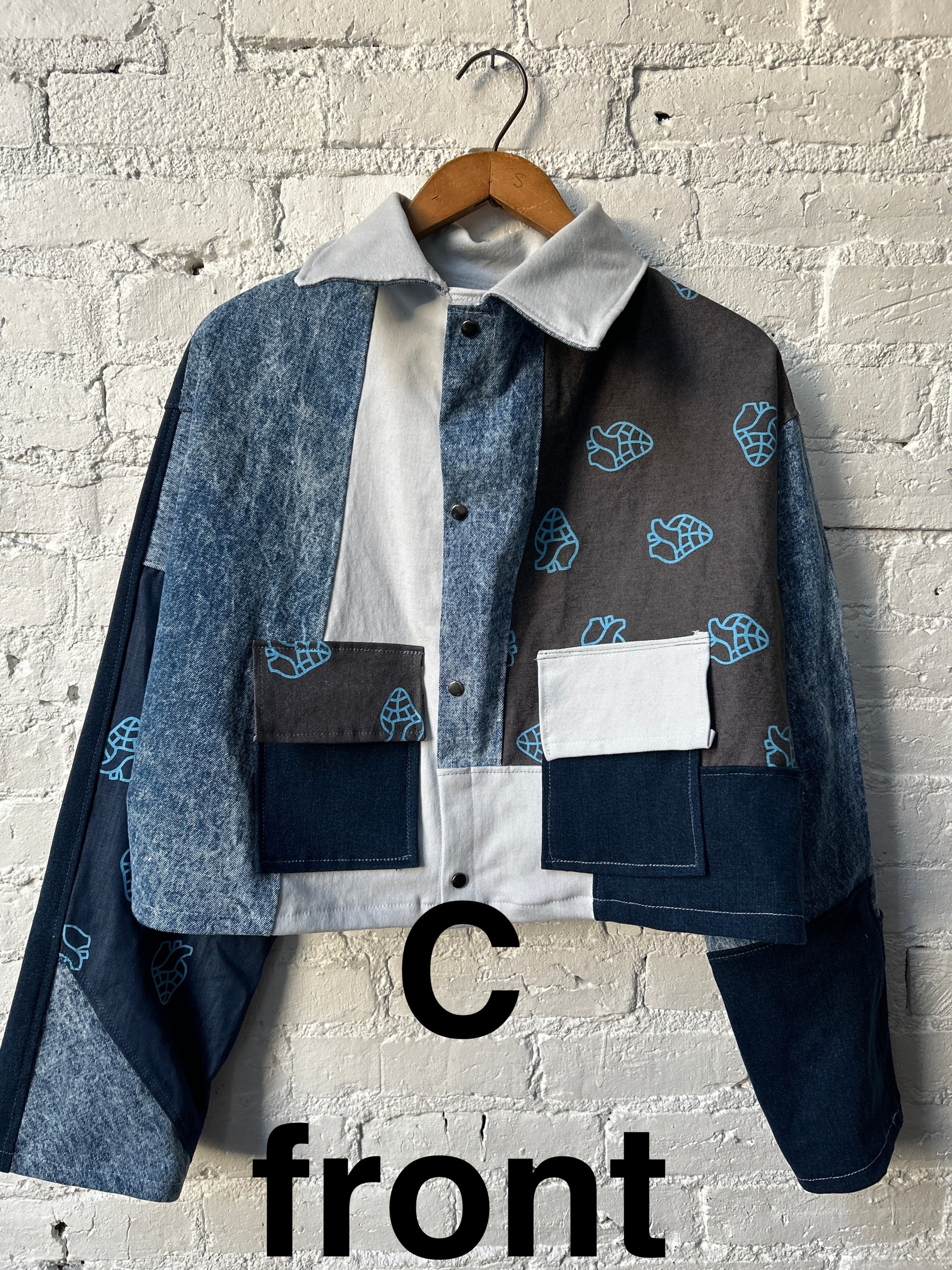 Work+Shop Denim Salvage  x Smoking Lily Jacket