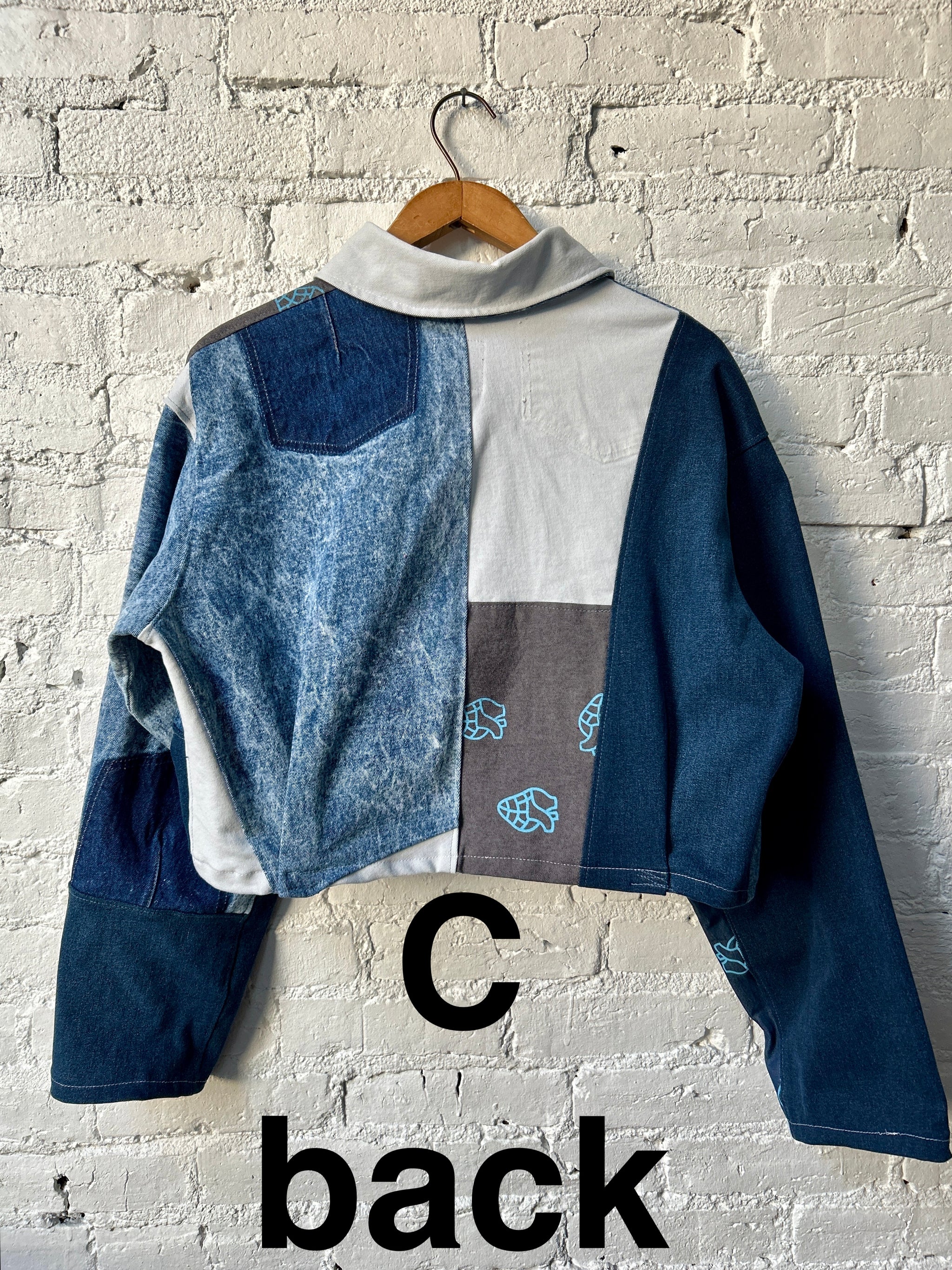 Work+Shop Denim Salvage  x Smoking Lily Jacket