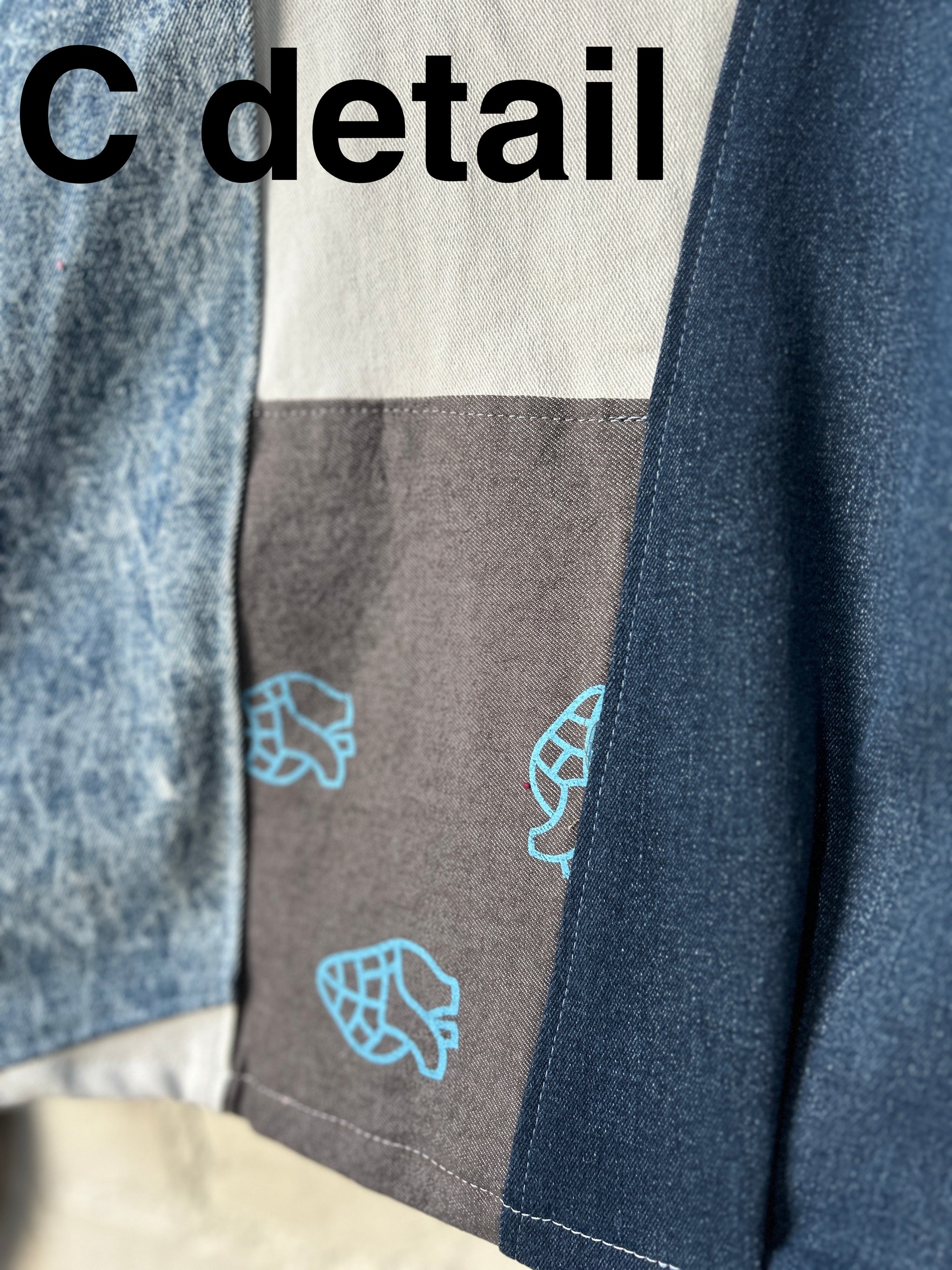 Work+Shop Denim Salvage  x Smoking Lily Jacket