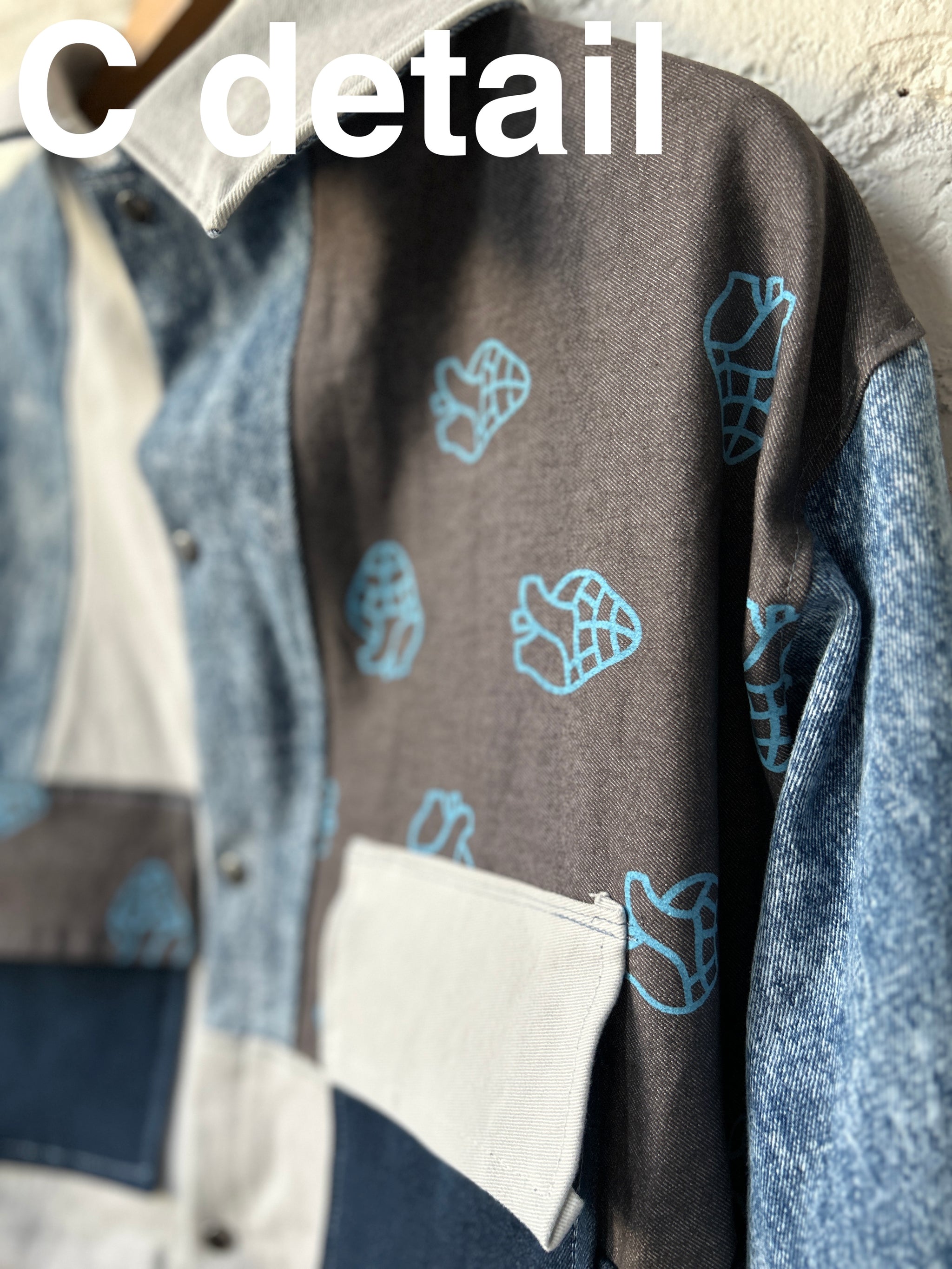 Work+Shop Denim Salvage  x Smoking Lily Jacket