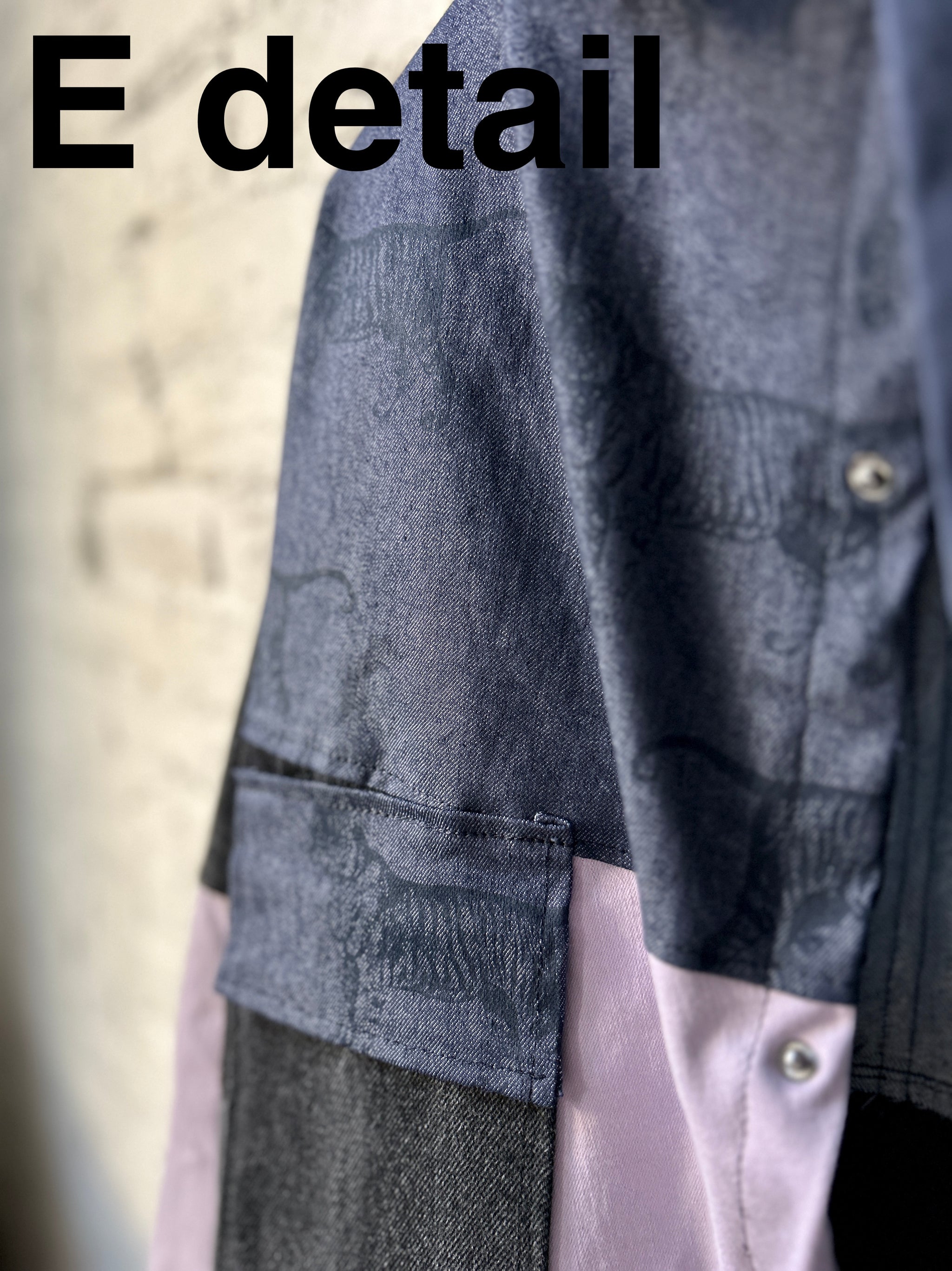 Work+Shop Denim Salvage  x Smoking Lily Jacket
