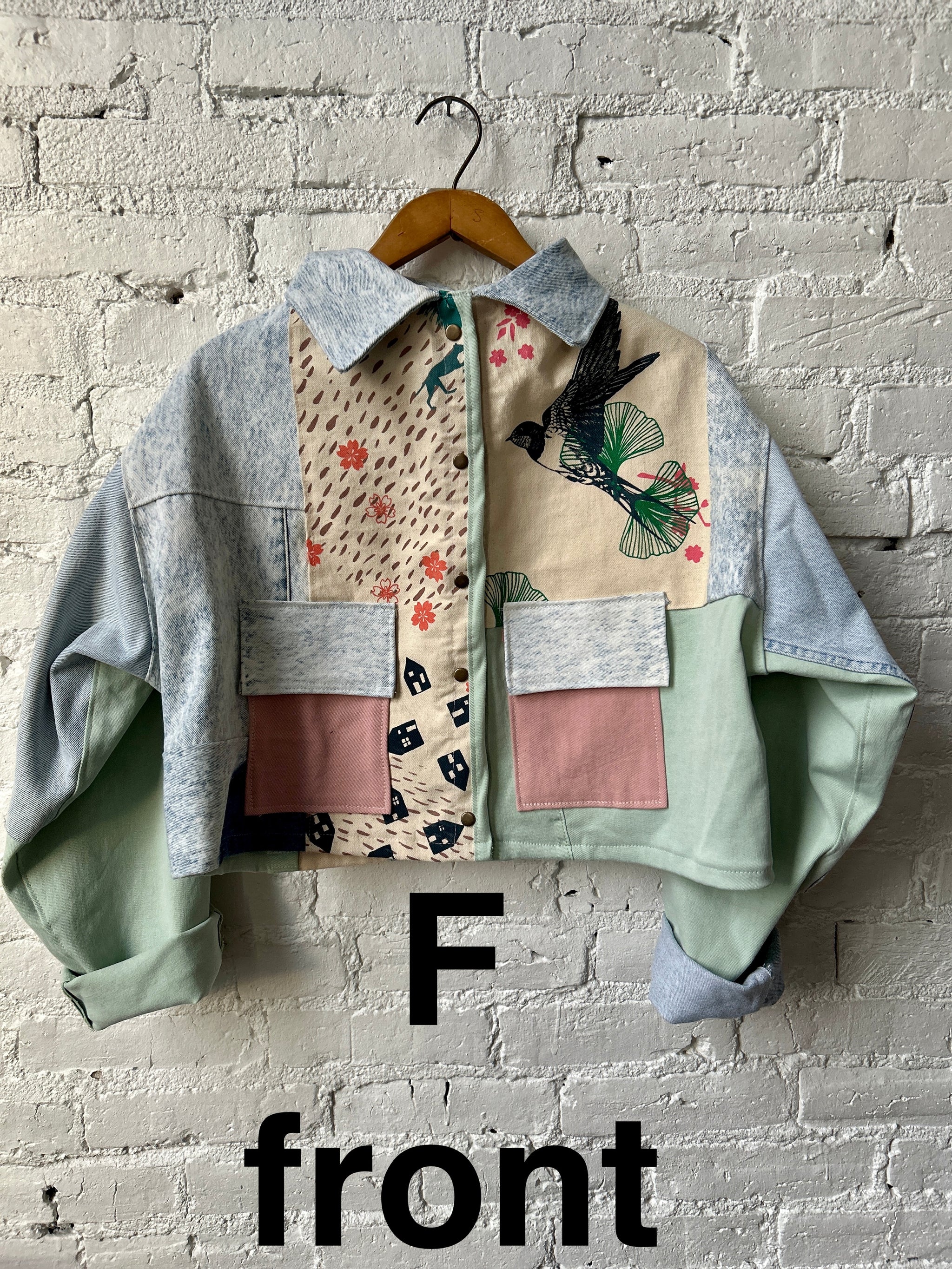 Work+Shop Denim Salvage  x Smoking Lily Jacket
