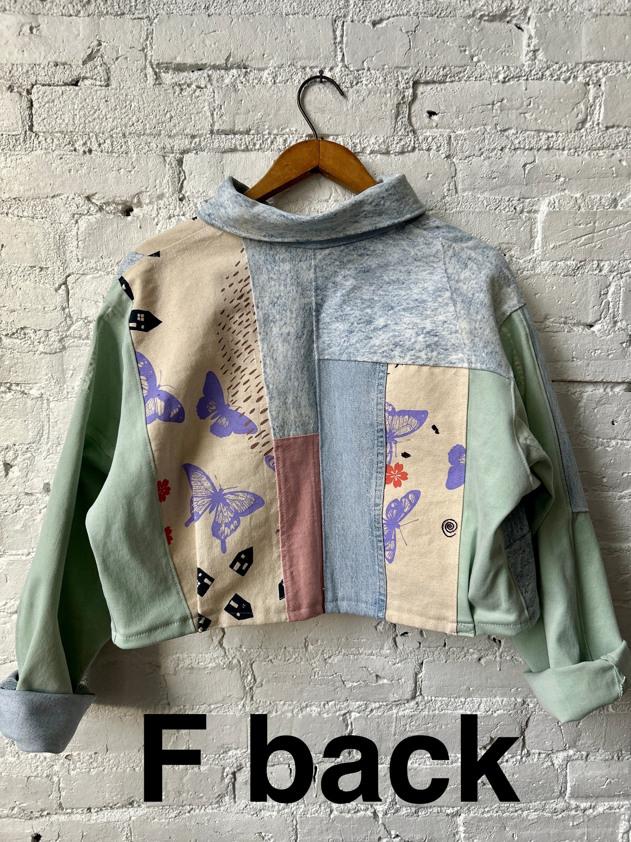 Work+Shop Denim Salvage  x Smoking Lily Jacket