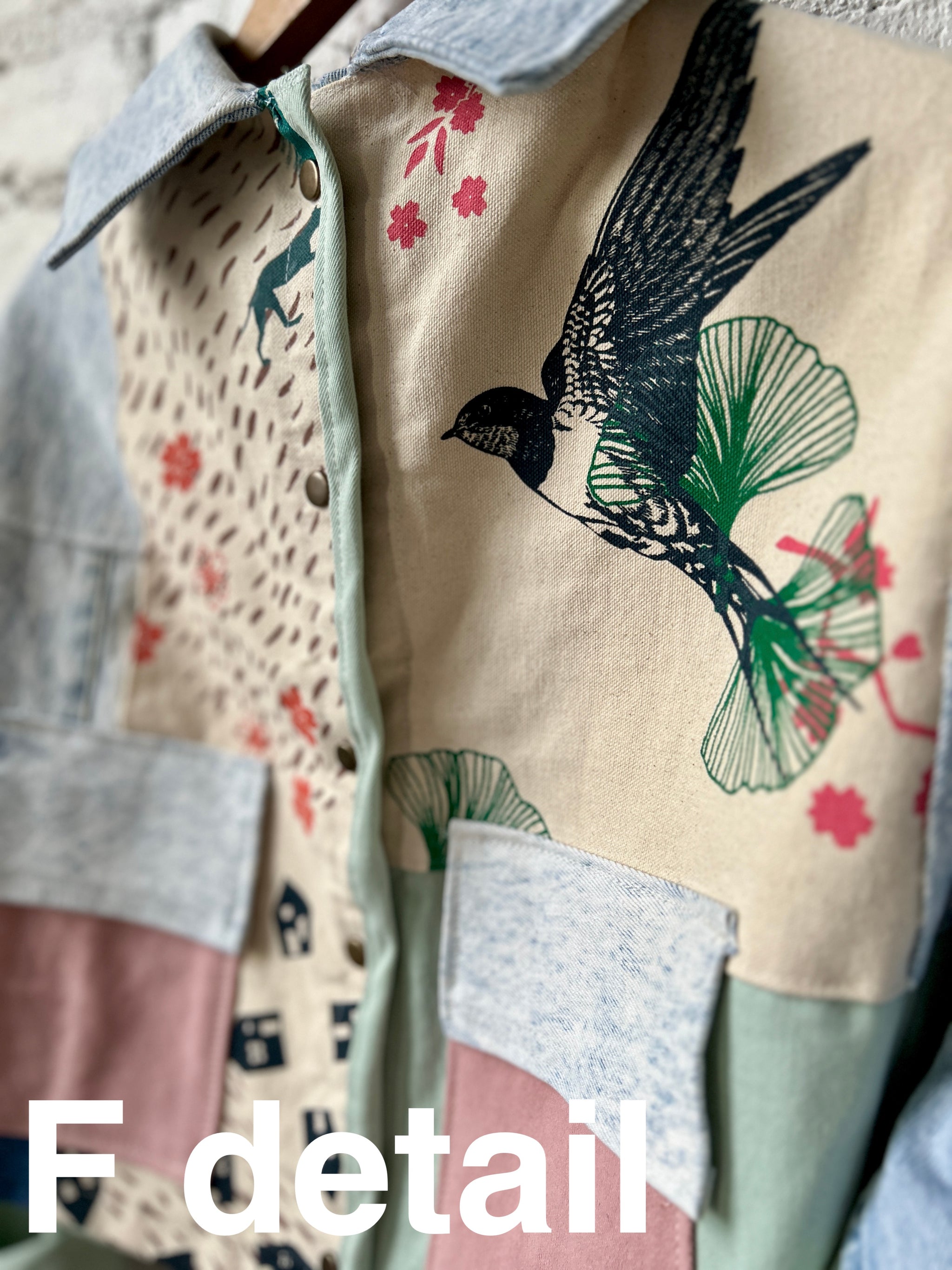 Work+Shop Denim Salvage  x Smoking Lily Jacket