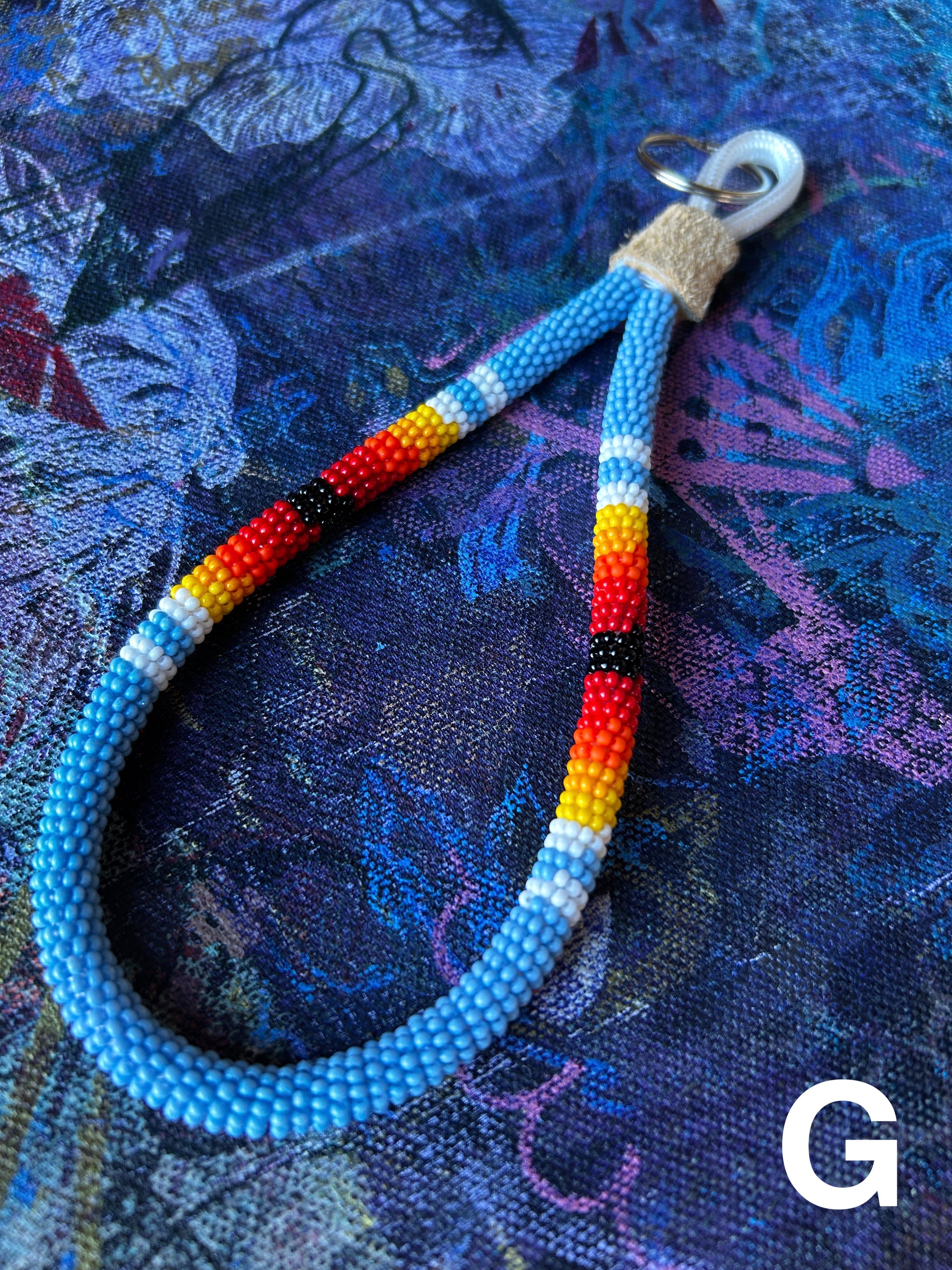 Beaded Keychain
