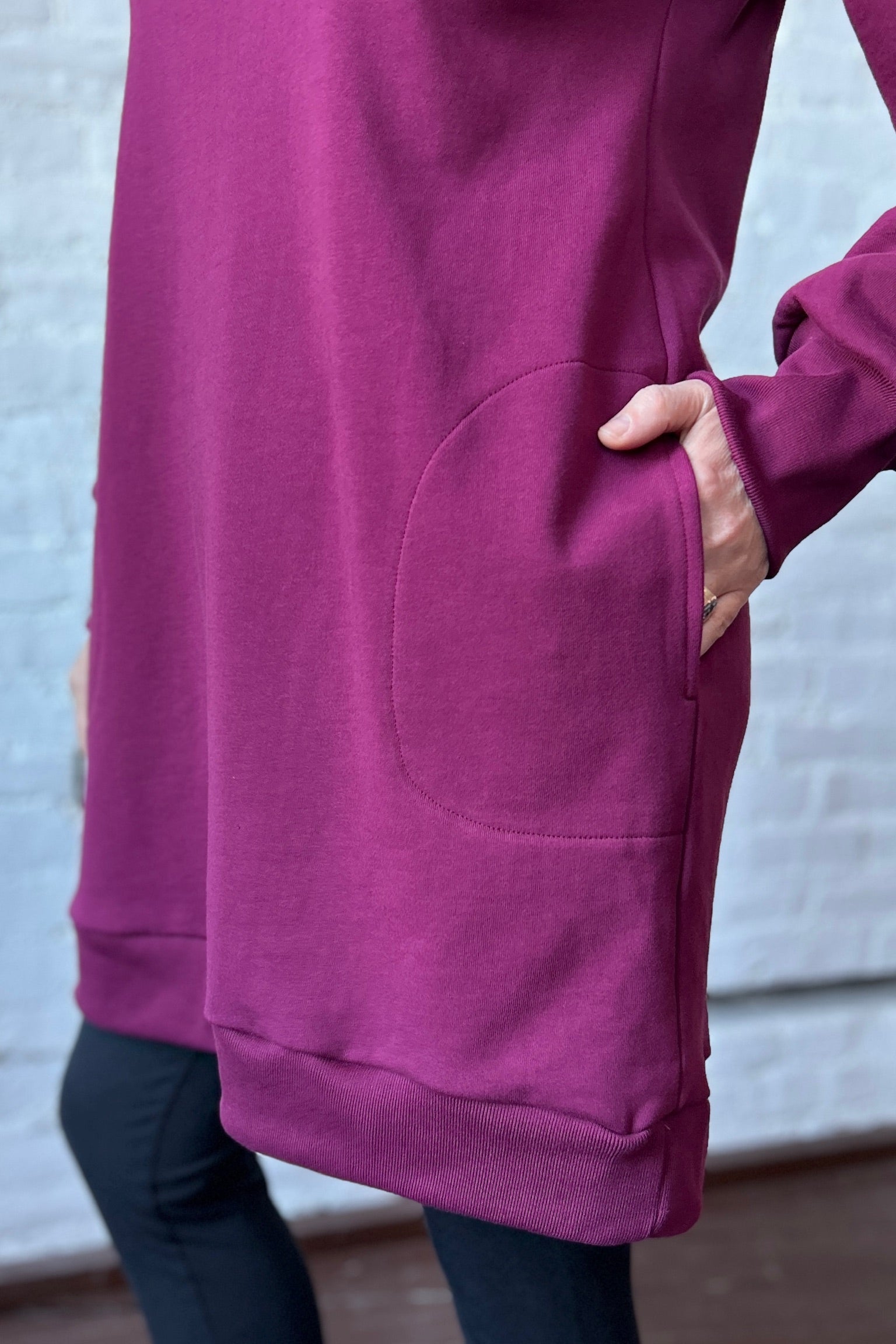 Dancer Sweater Dress - Merlot