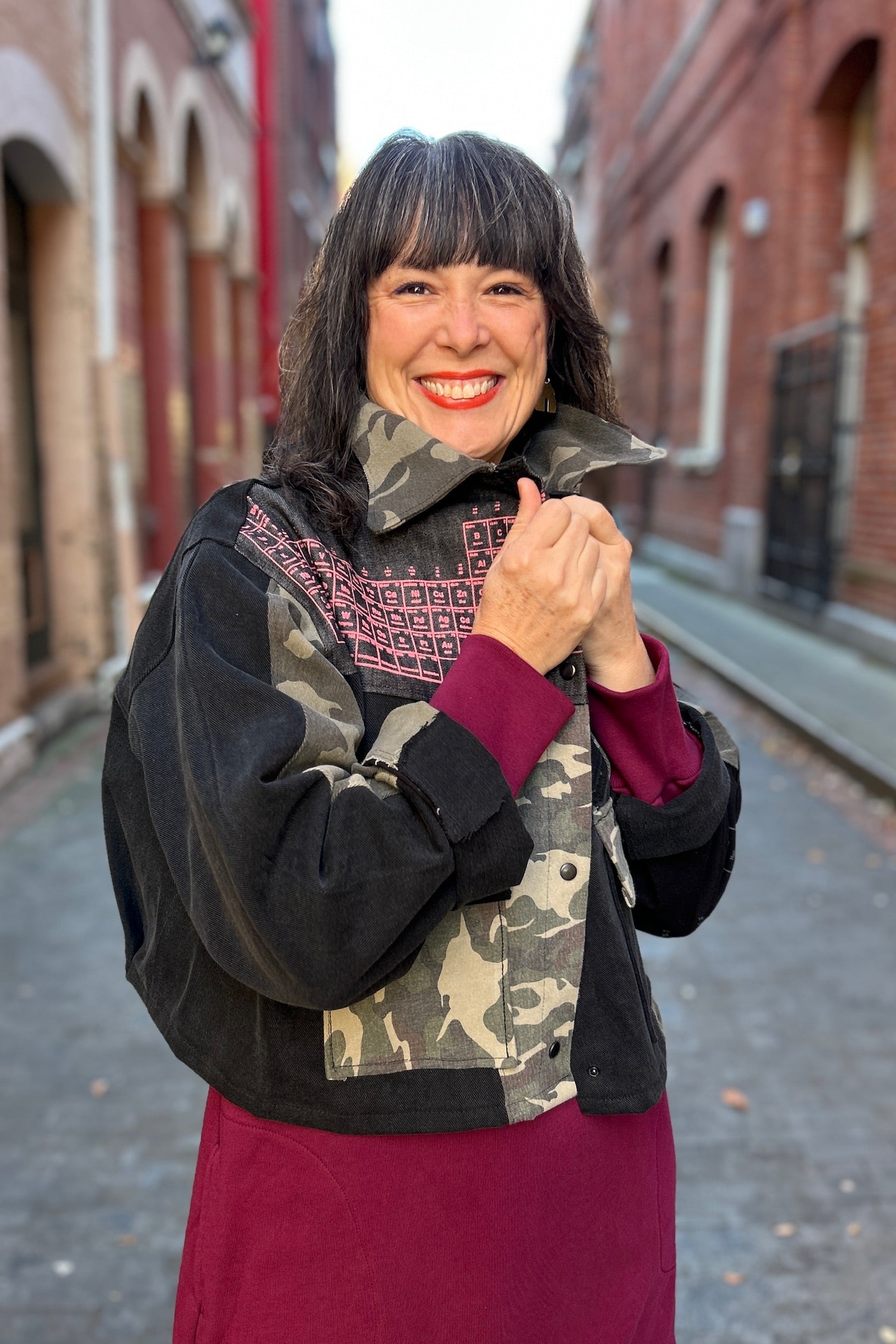 Work+Shop Denim Salvage  x Smoking Lily Jacket