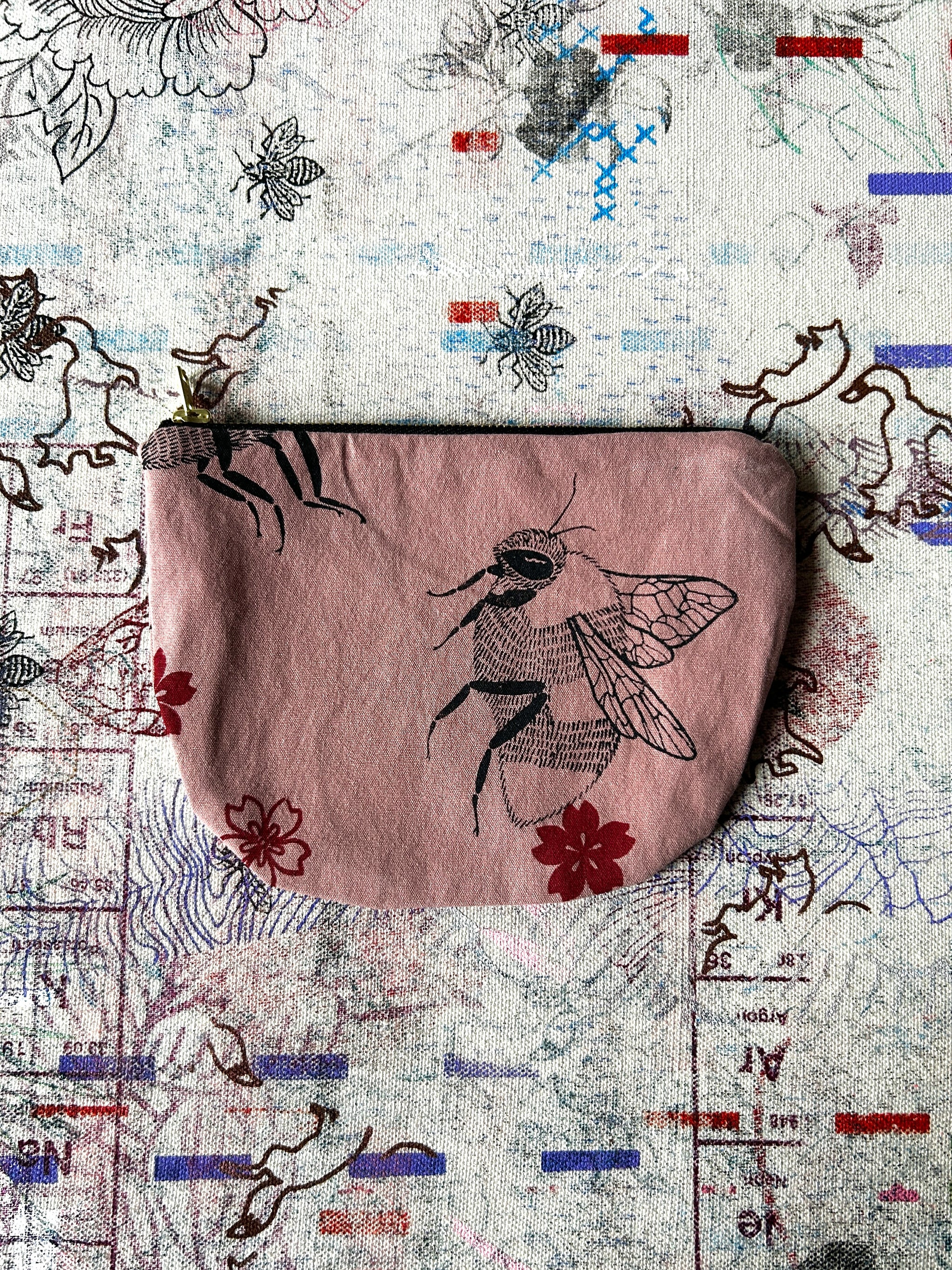 Half Moon Zipper Pouch